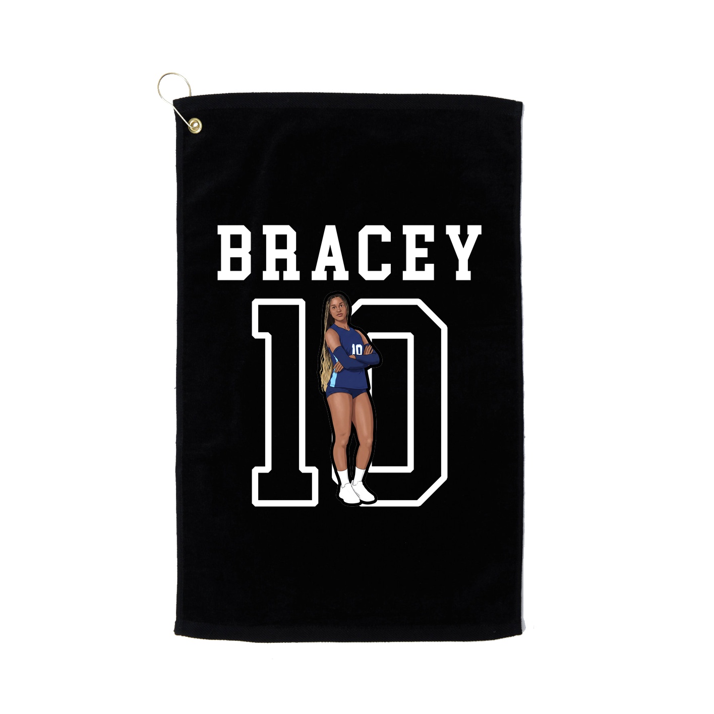 Golf Towel — Shirsey in Black