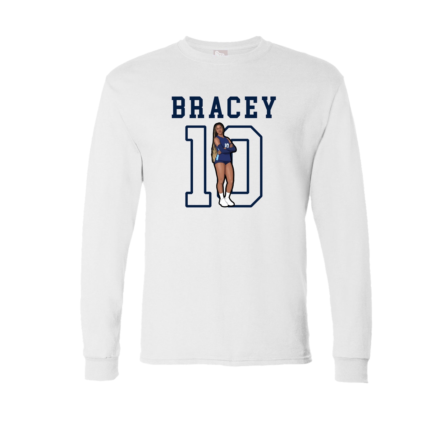 Long Sleeve Tee — Shirsey in White