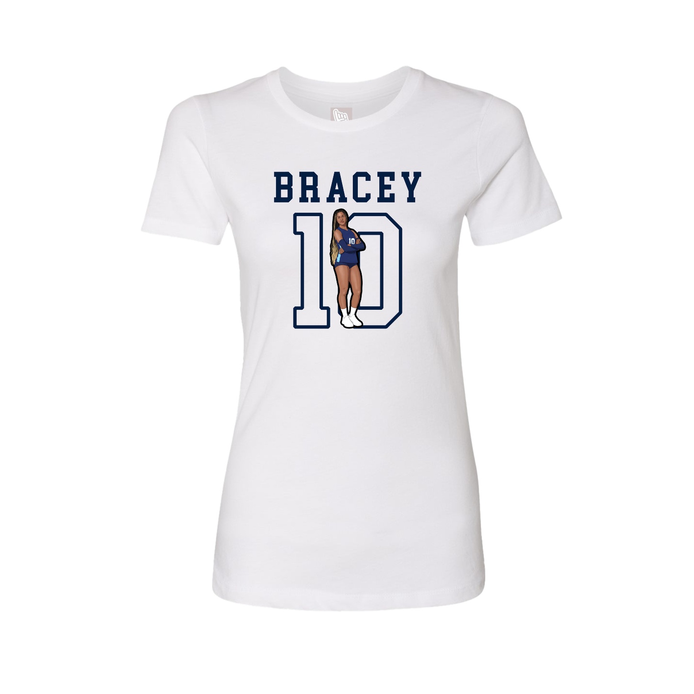 Fitted Women's Tee — Shirsey in White