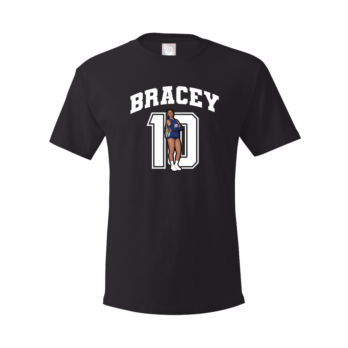 Tee — Number in Black