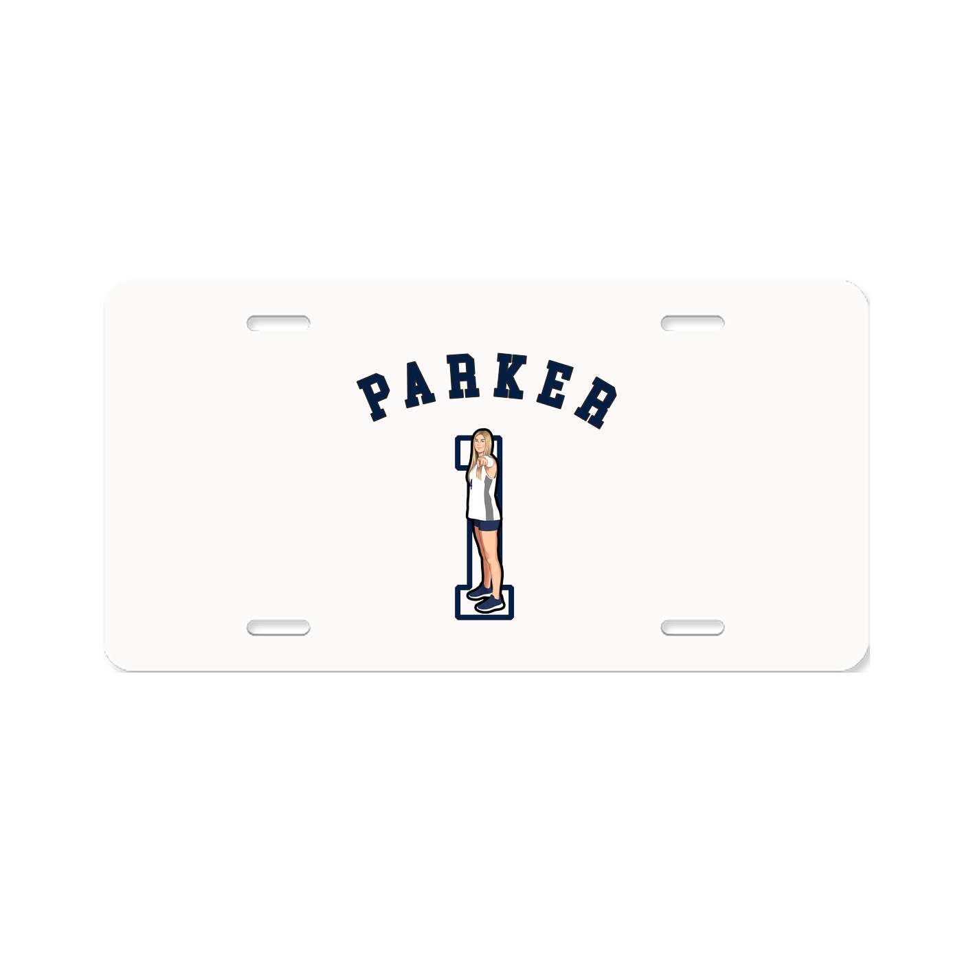 License Plate — Shirsey Arch in Classic