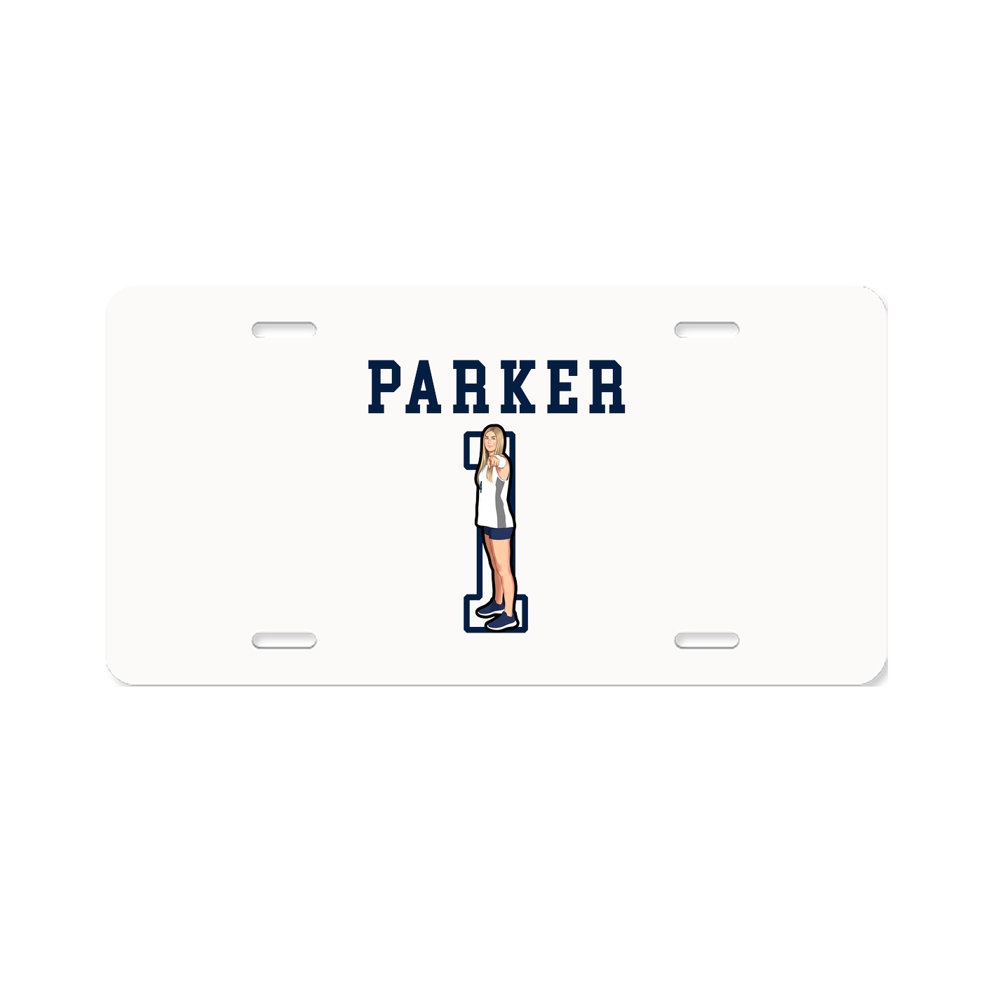 License Plate — Shirsey in Classic