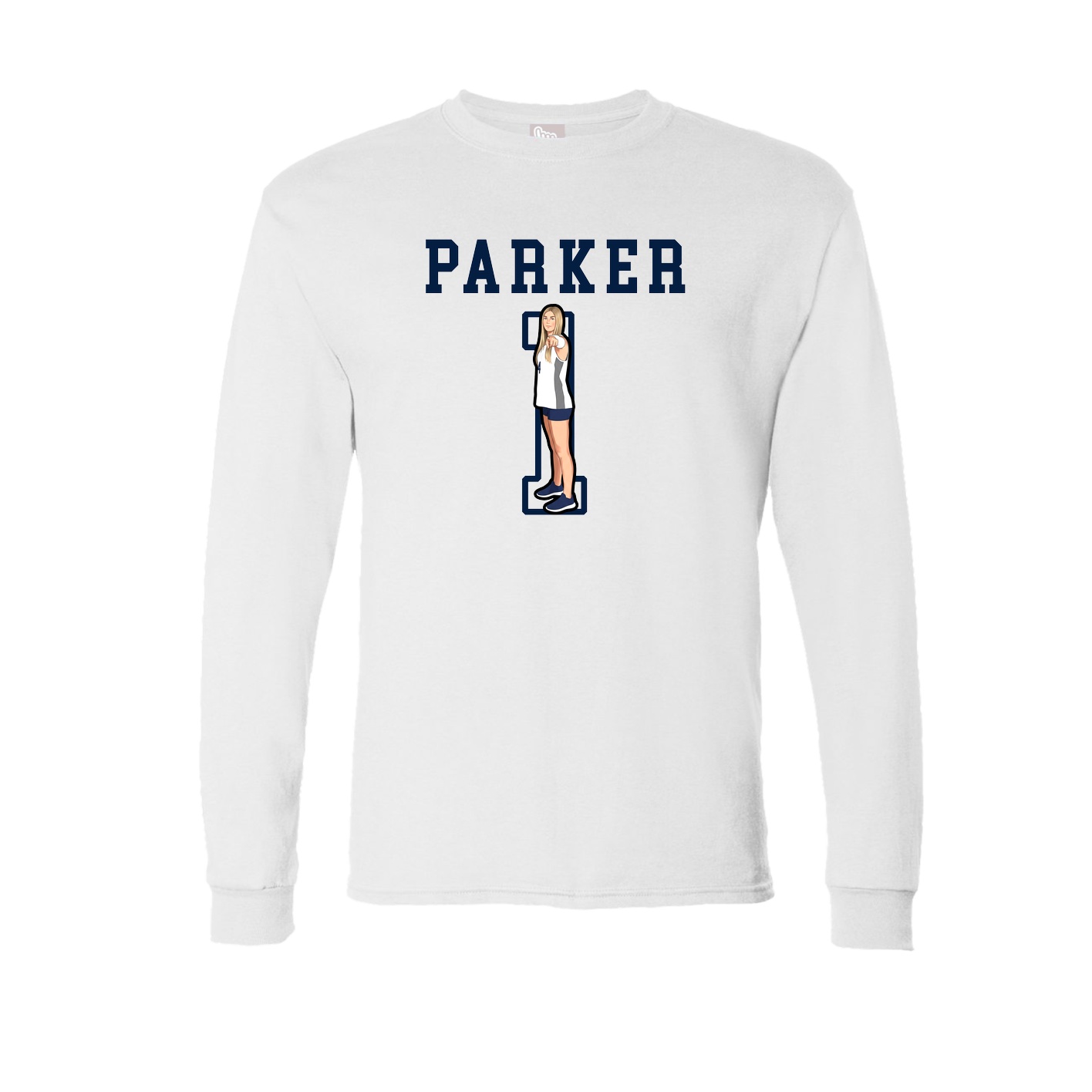 Long Sleeve Tee — Shirsey in White