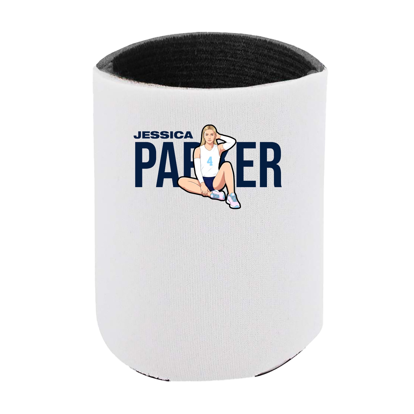 Can Holder — Player Name in White