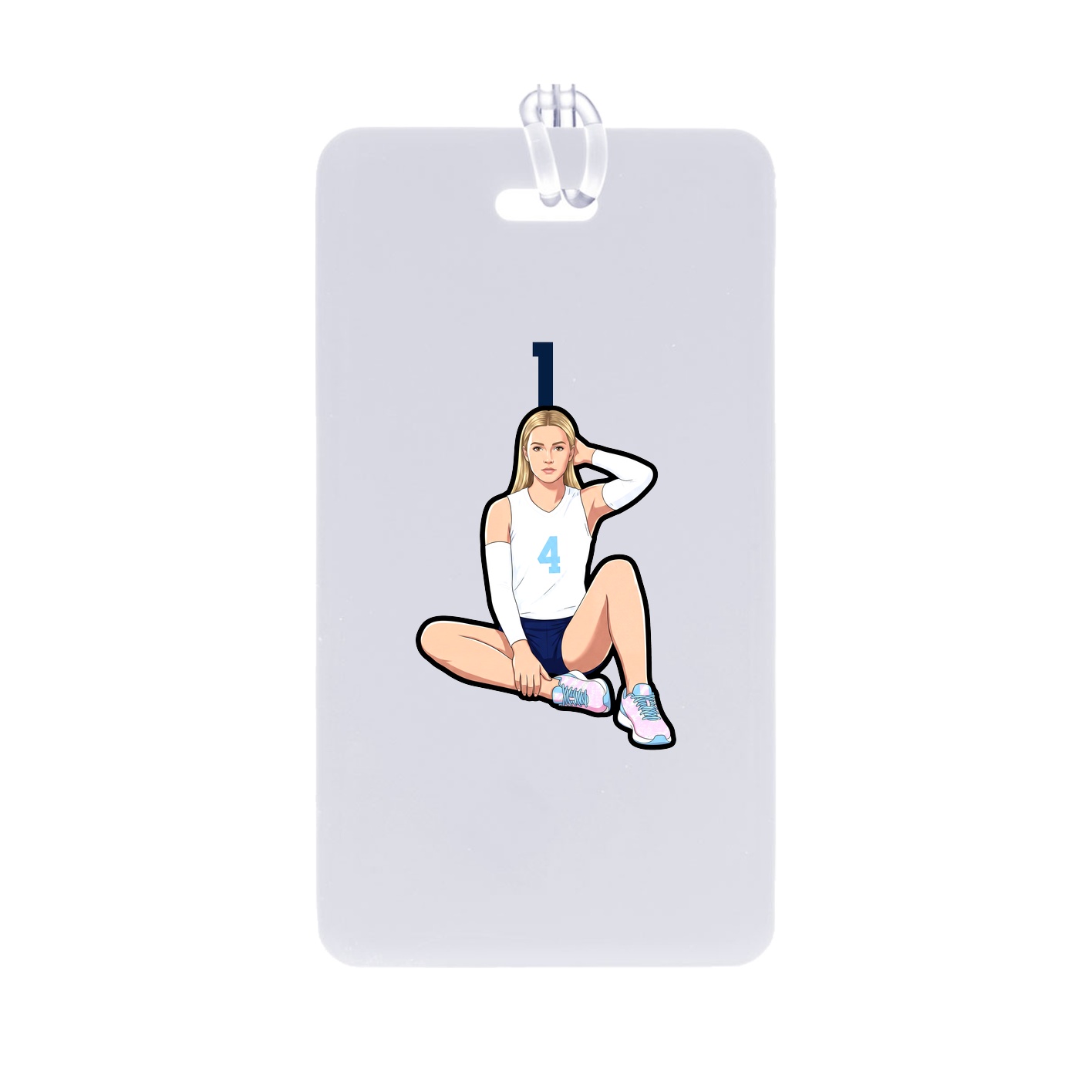 Bag Tag — Number Top in Classic