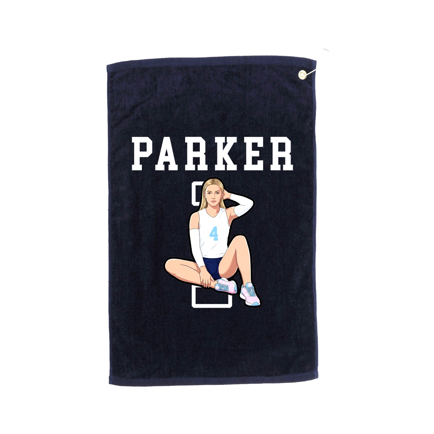 Golf Towel — Shirsey in Navy
