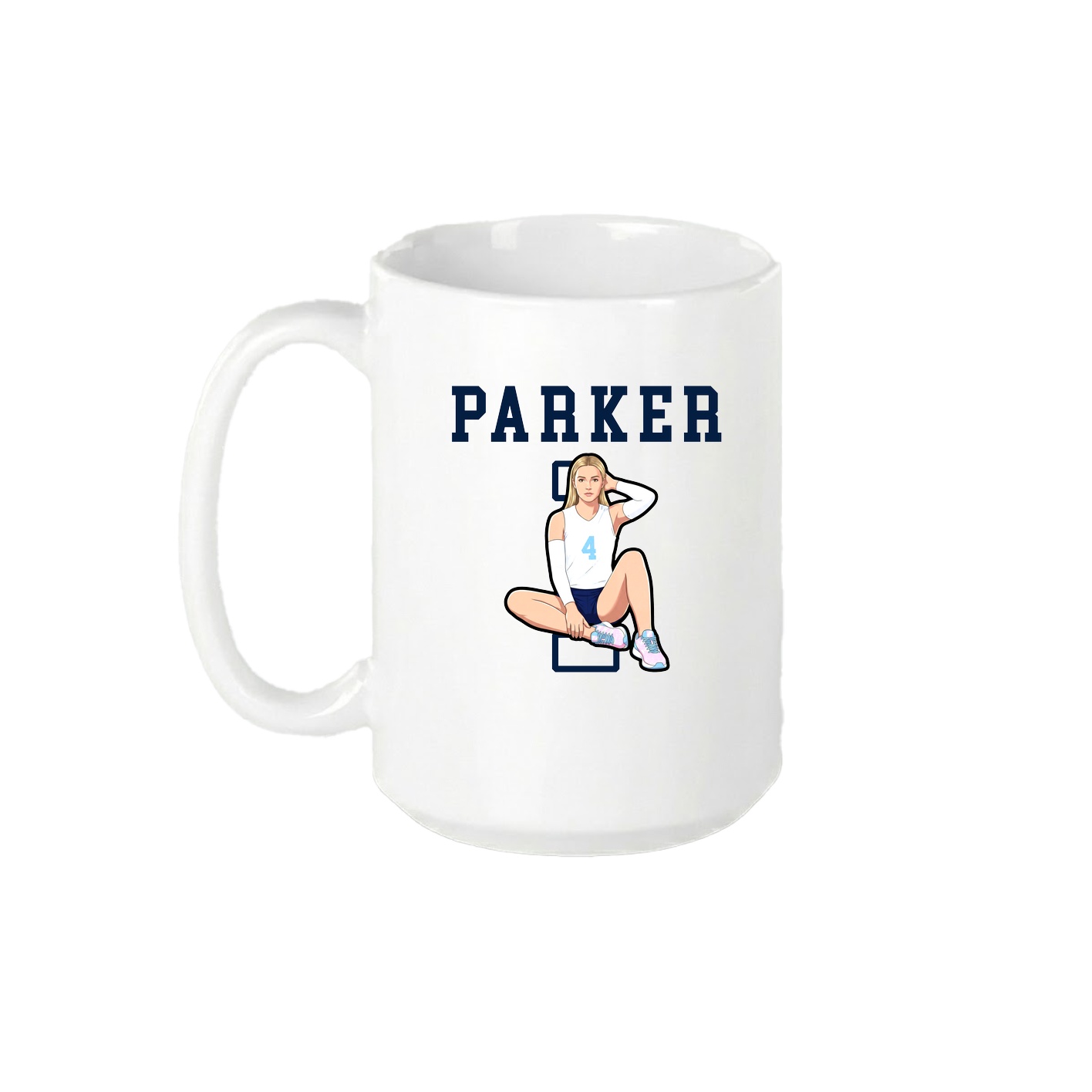 15oz Coffee Mug — Shirsey in White