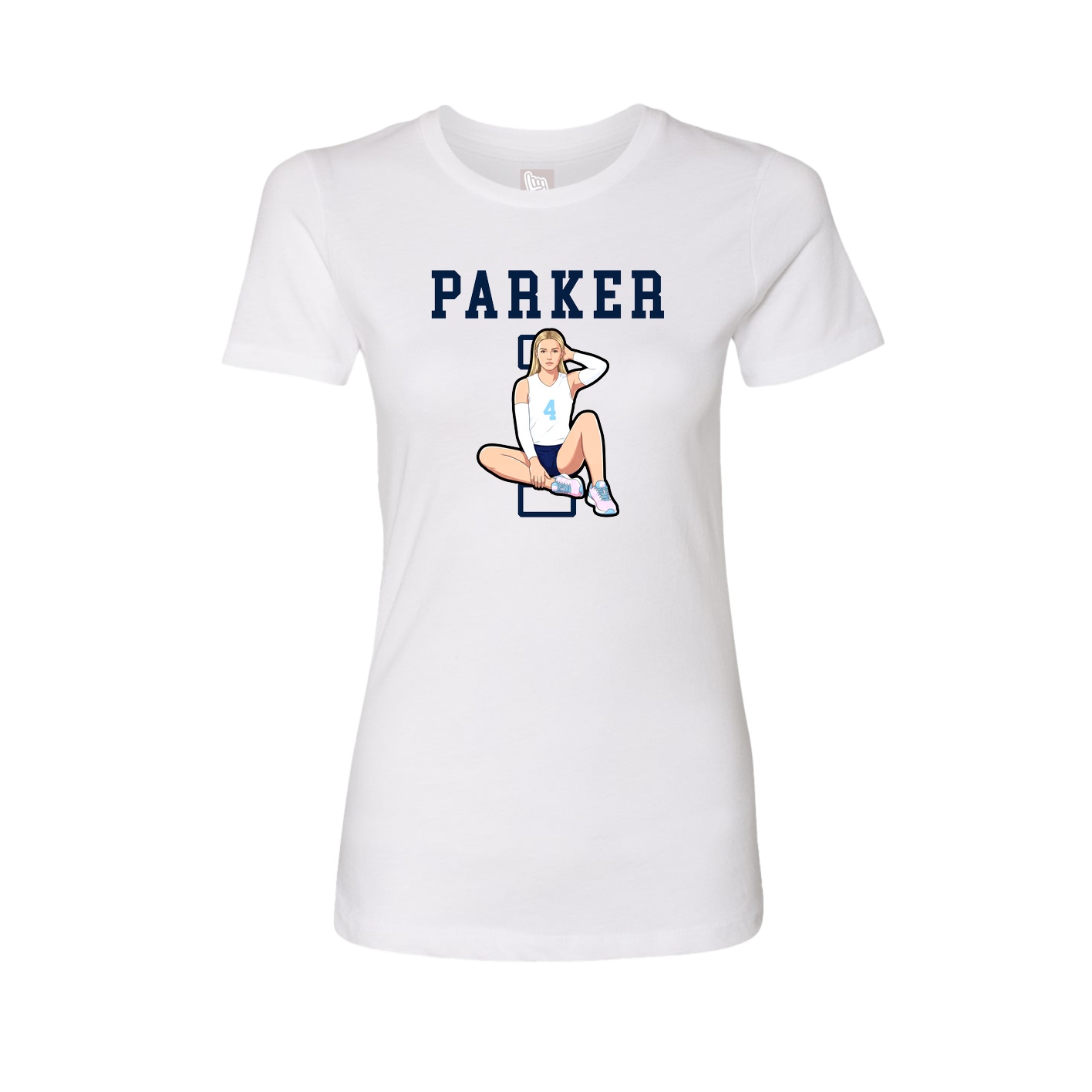Fitted Women's Tee — Shirsey in White