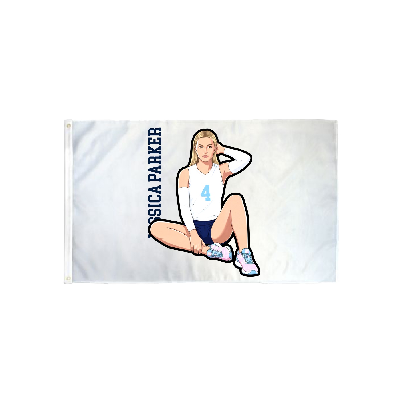 3x5 Flag — Name Vertical in Classic