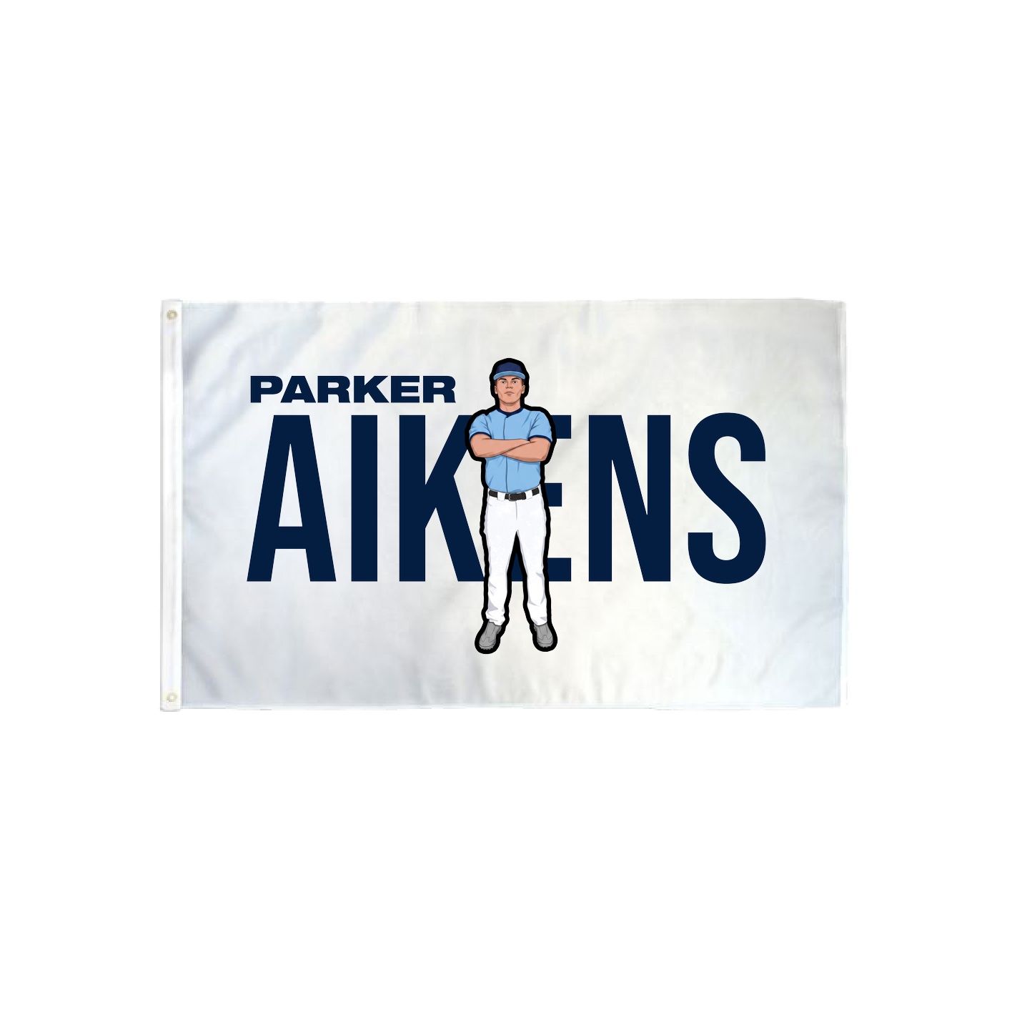 3x5 Flag — Player Name in Classic