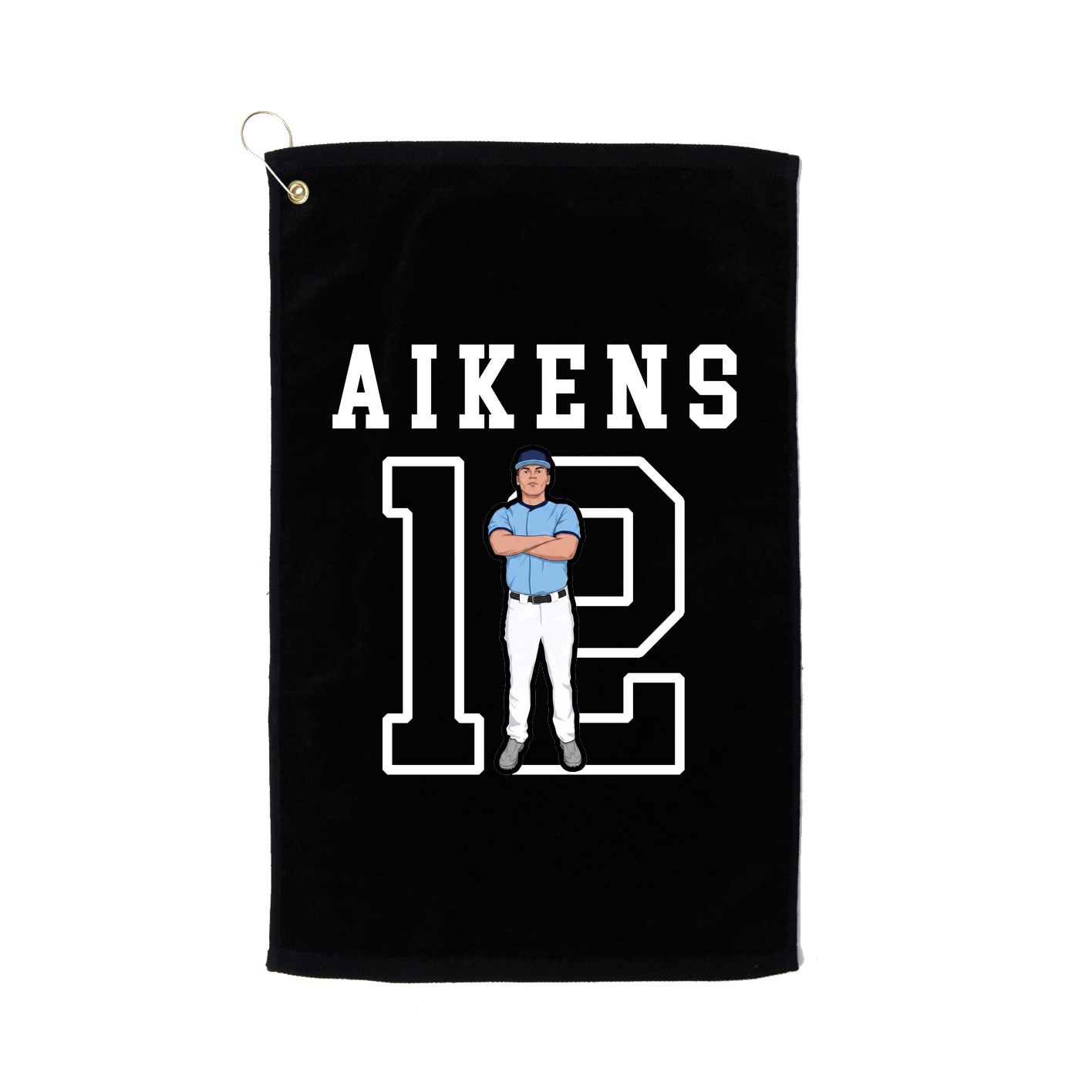 Golf Towel — Shirsey in Black