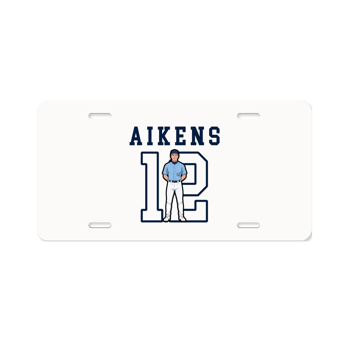 License Plate — Shirsey in Classic