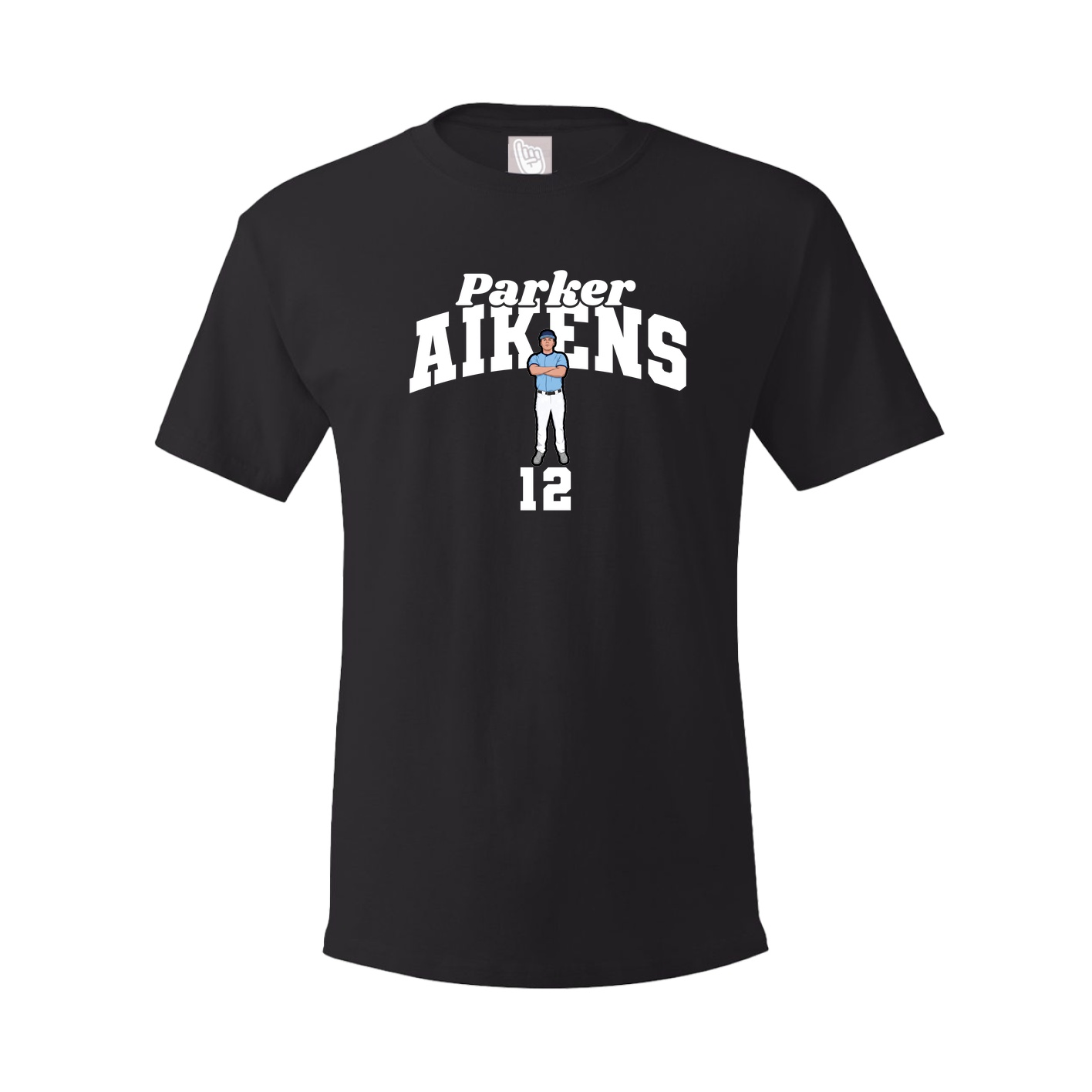 Tee — Signature Arch in Black