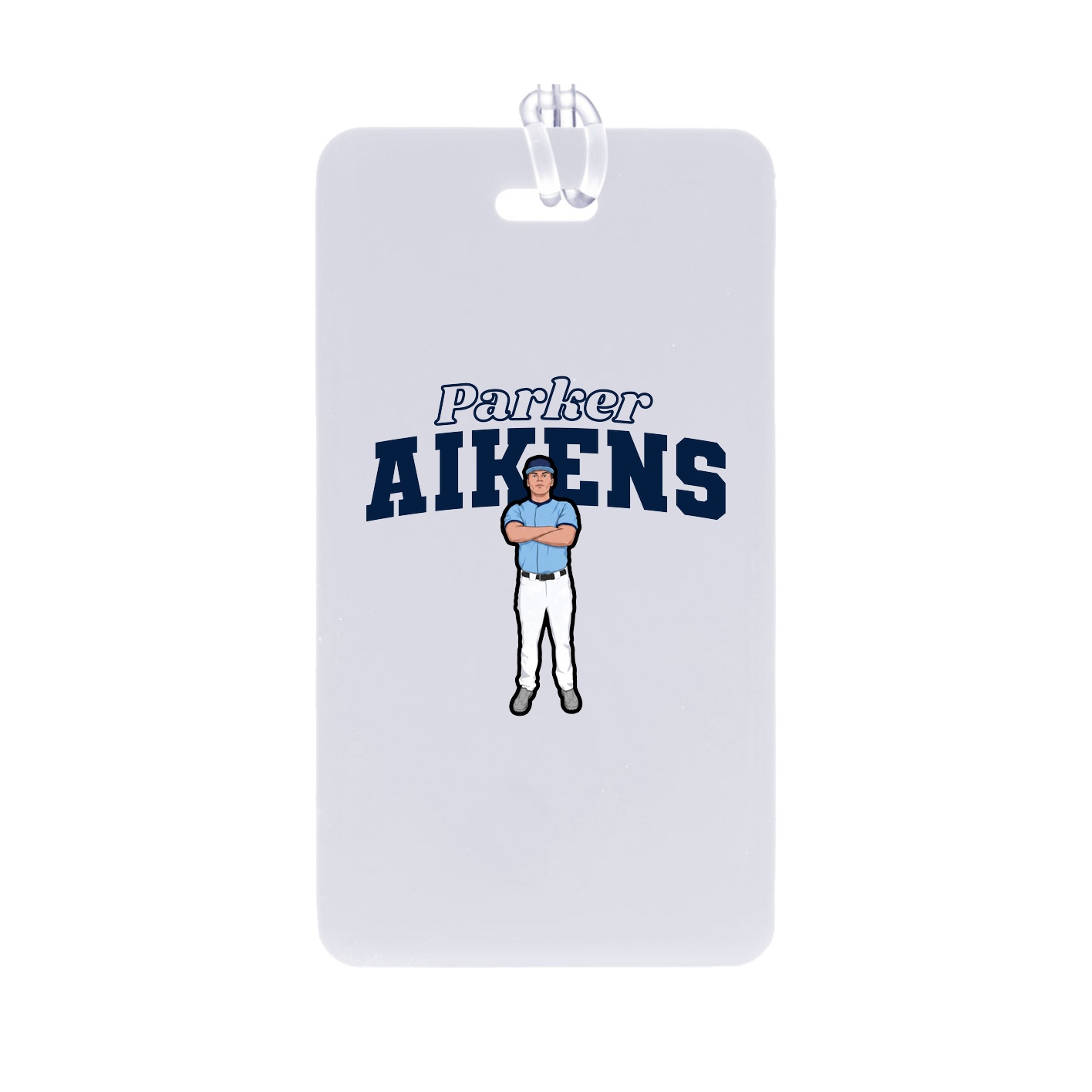 Bag Tag — Name Arch in Classic