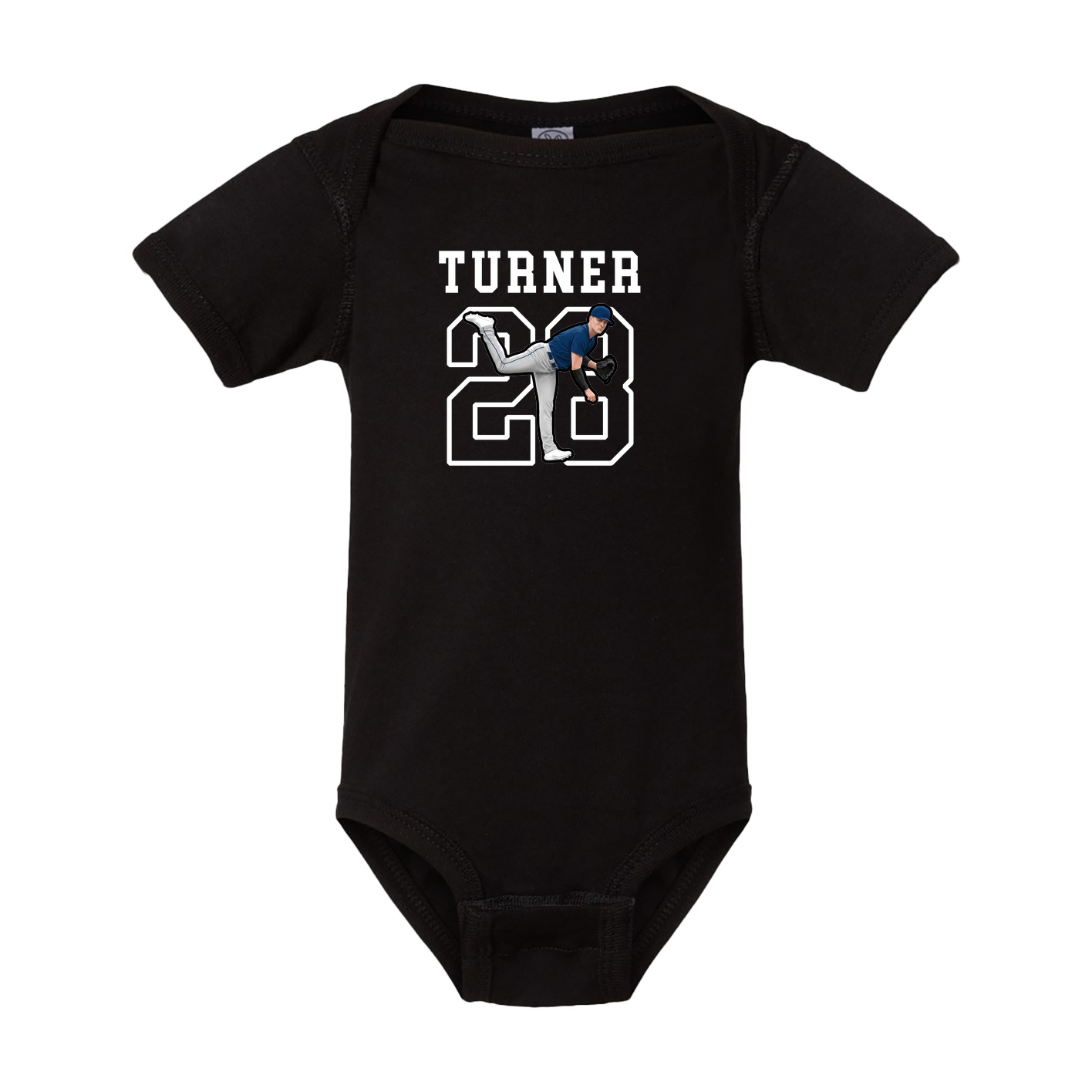 Baby Onesie — Shirsey in Black