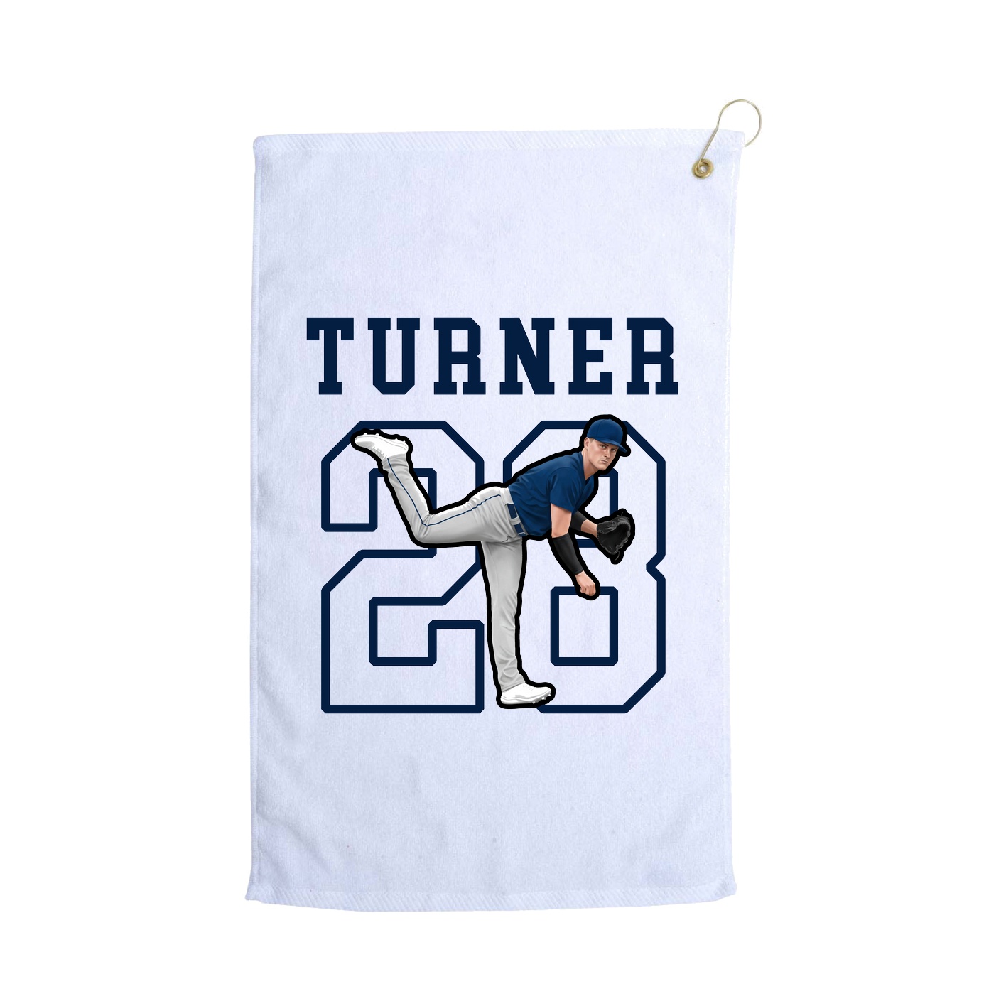 Golf Towel — Shirsey in White