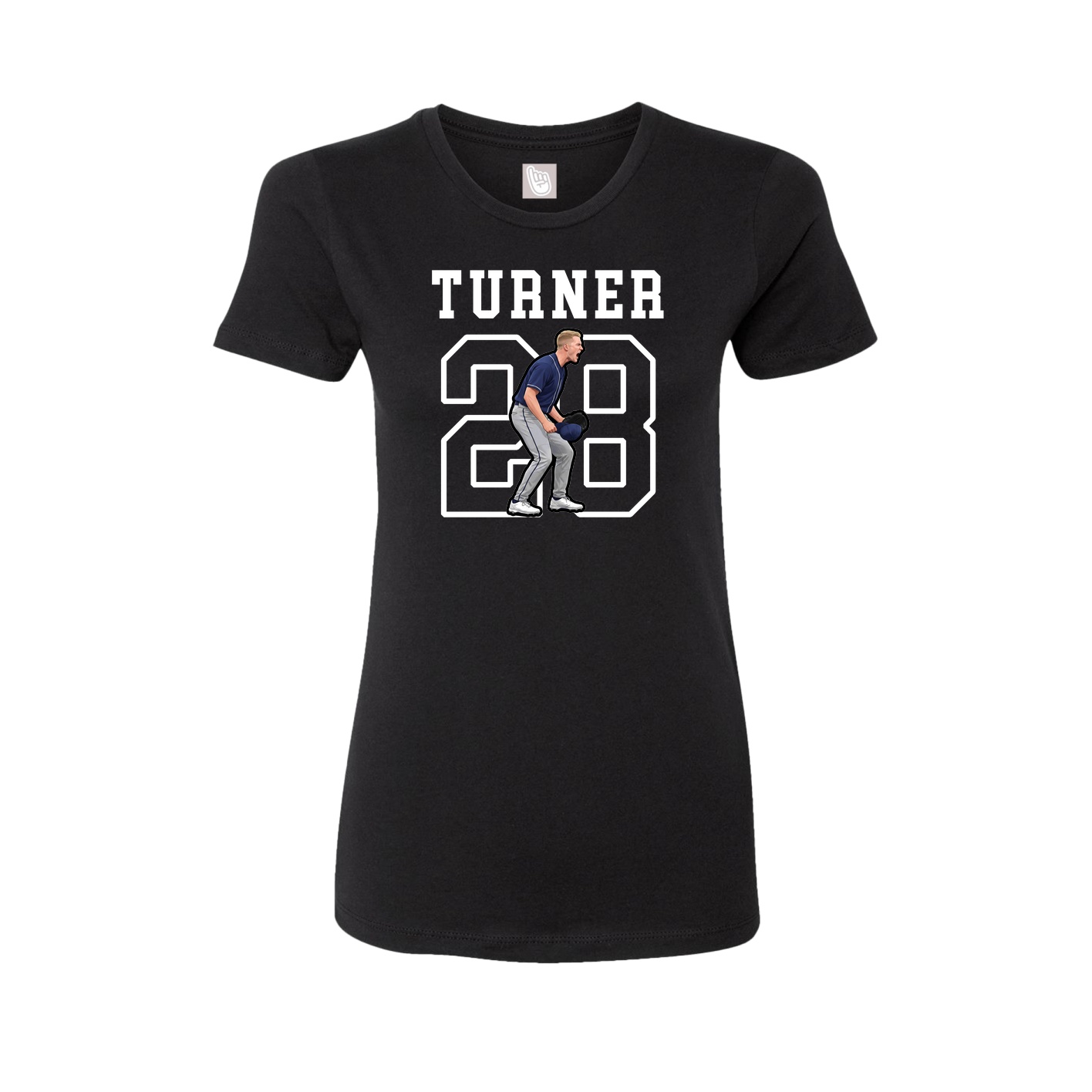 Fitted Women's Tee — Shirsey in Black