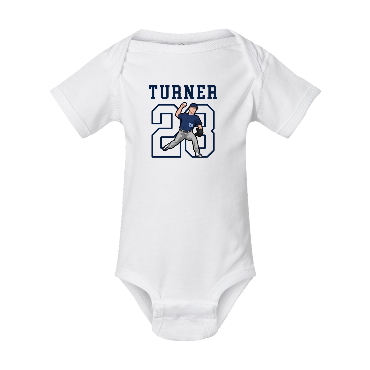 Baby Onesie — Shirsey in White