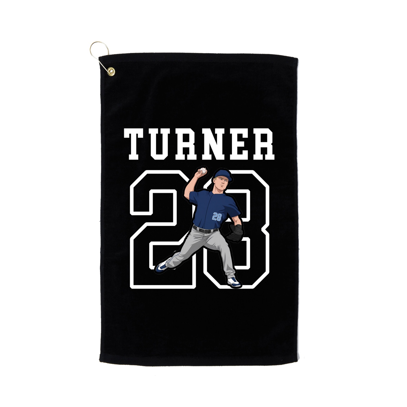Golf Towel — Shirsey in Black