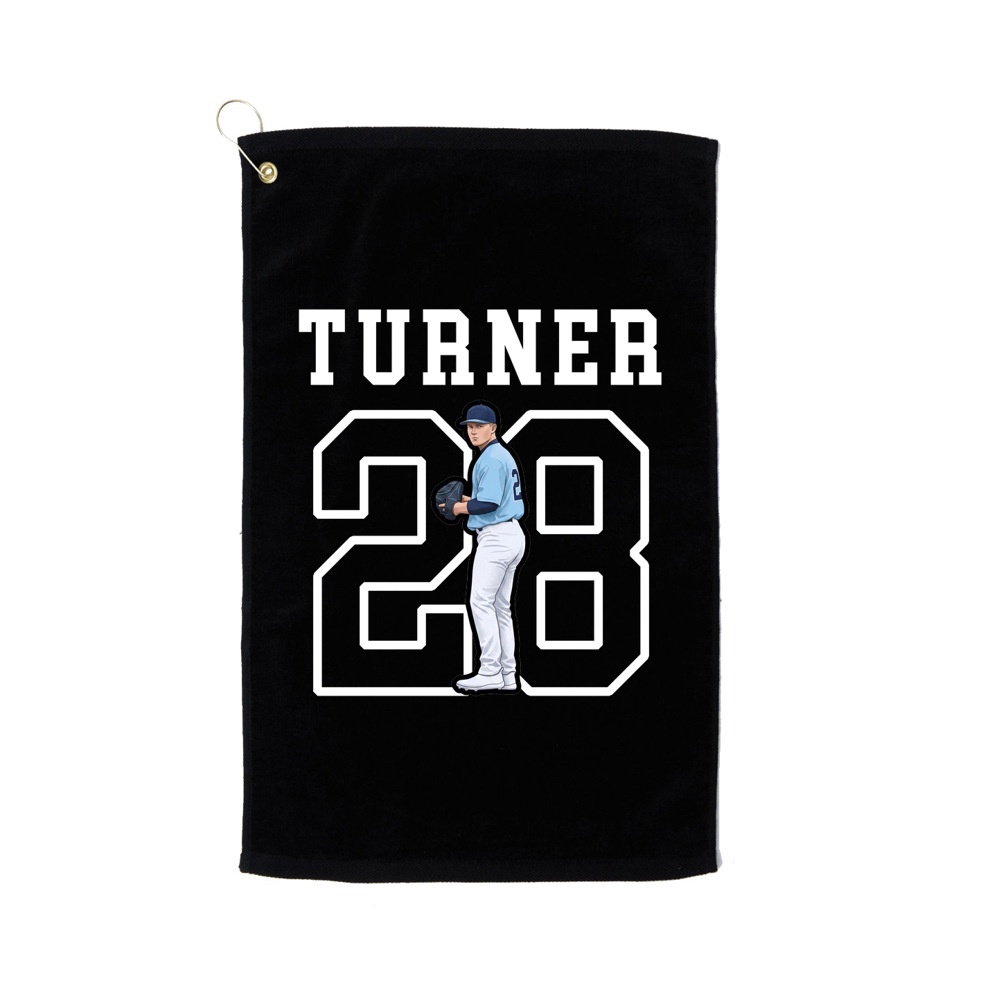 Golf Towel — Shirsey in Black