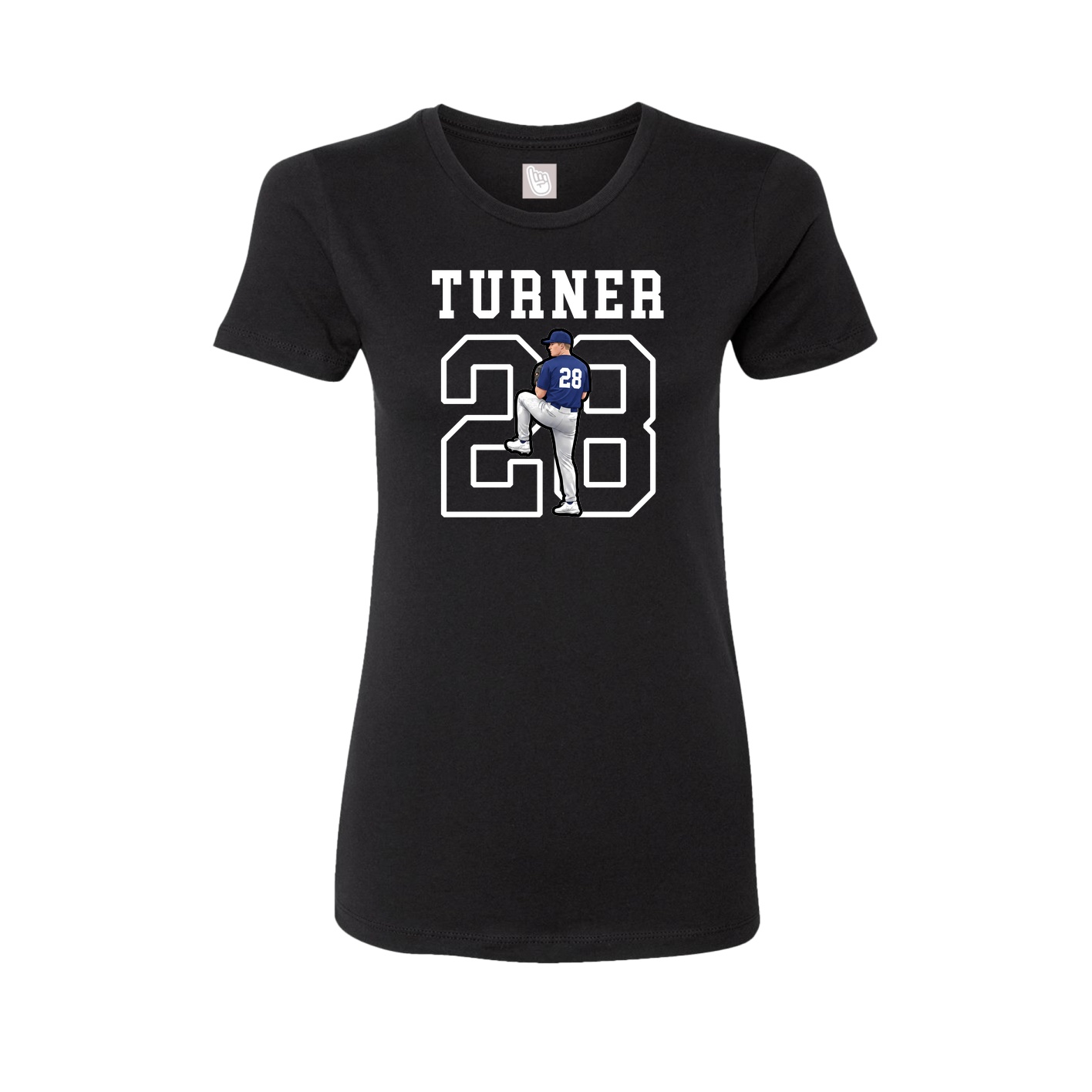 Fitted Women's Tee — Shirsey in Black