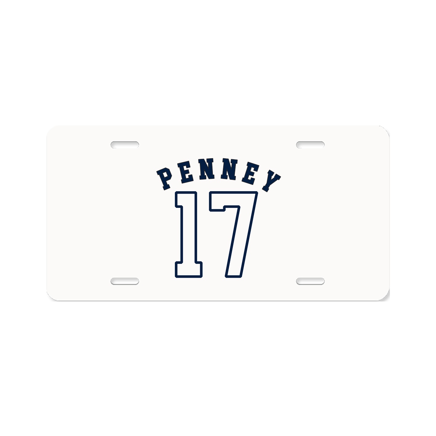 License Plate — Shirsey Arch in Classic