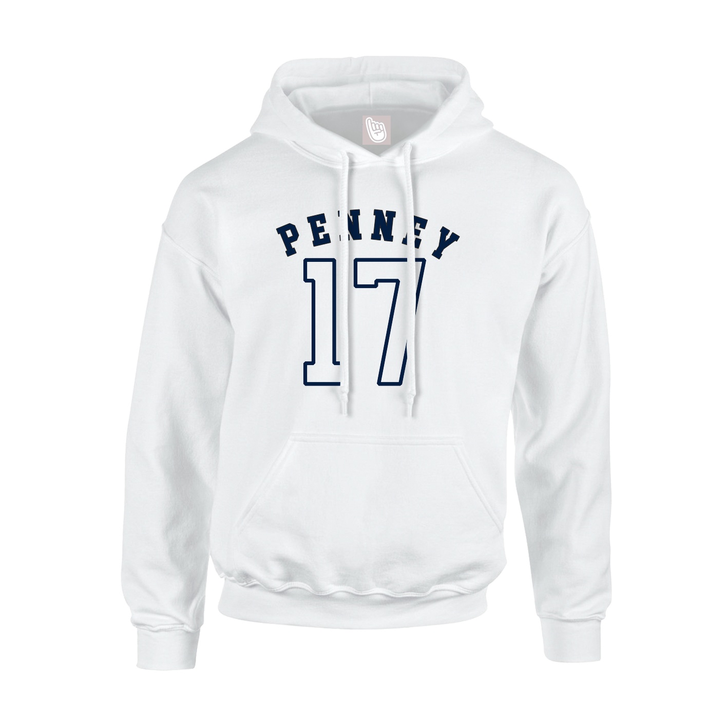 Hoodie — Shirsey Arch in White