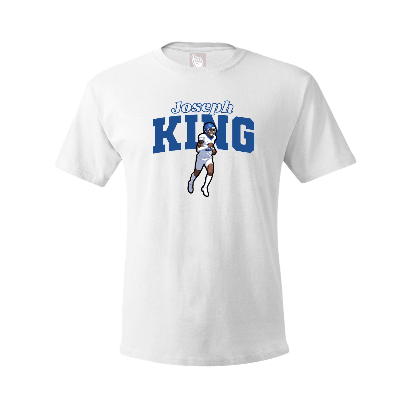 Tee — Name Arch in White