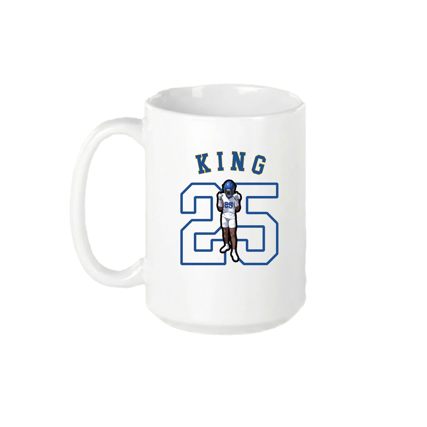 15oz Coffee Mug — Shirsey Arch in White