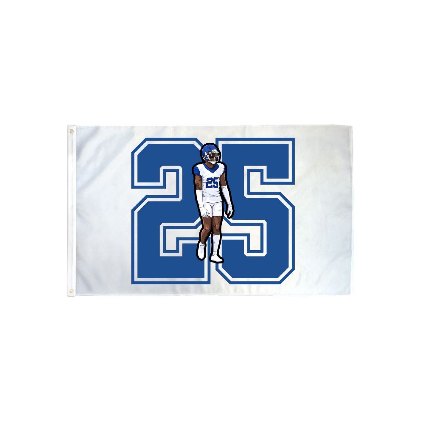 3x5 Flag — Number in Classic