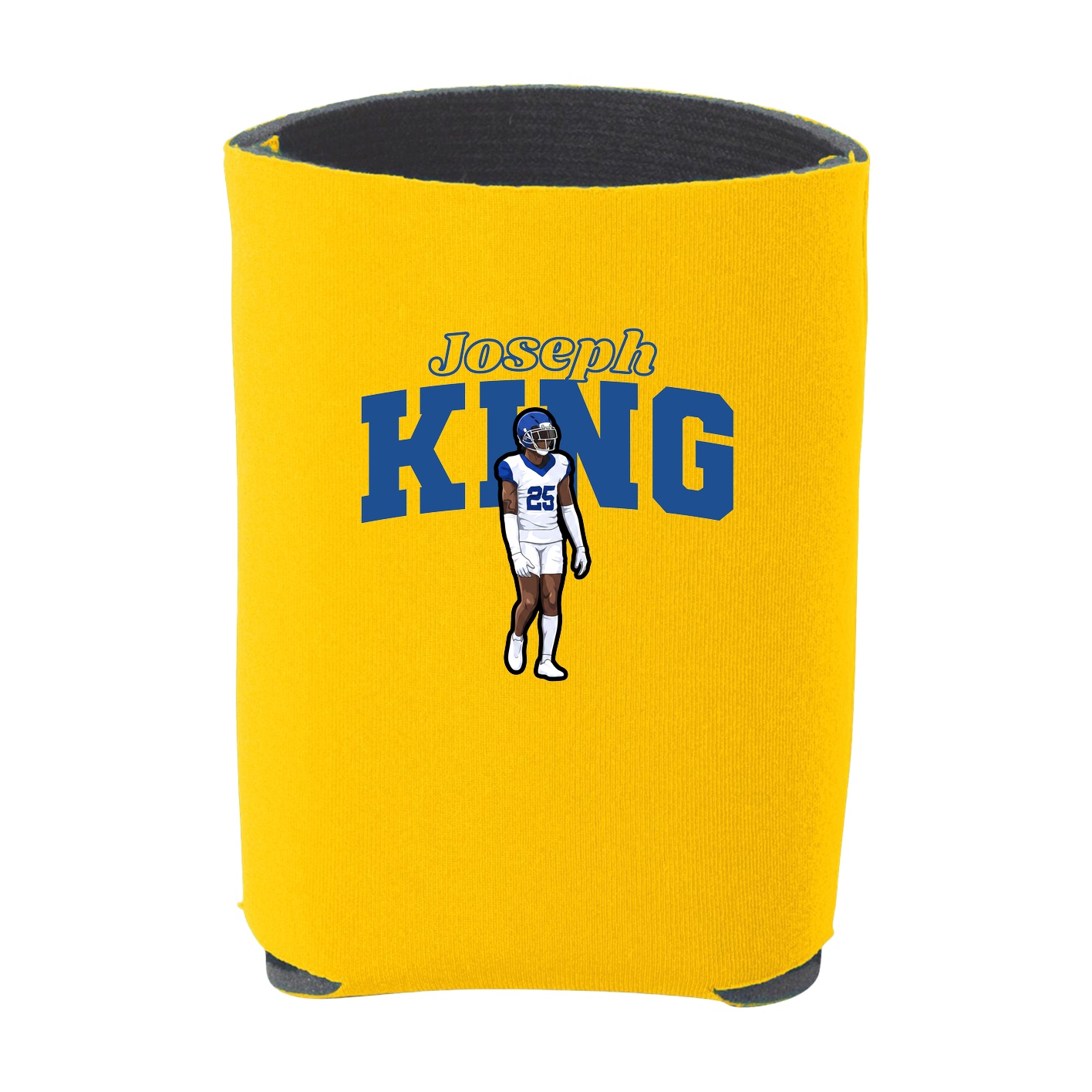 Can Holder — Name Arch in Yellow