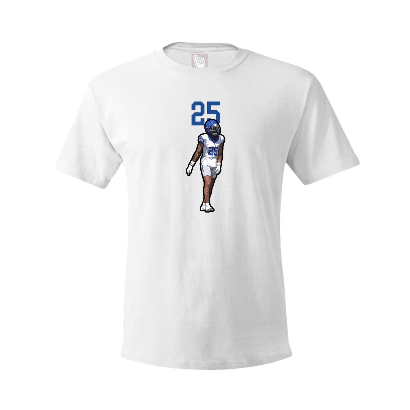 Tee — Number Top in White
