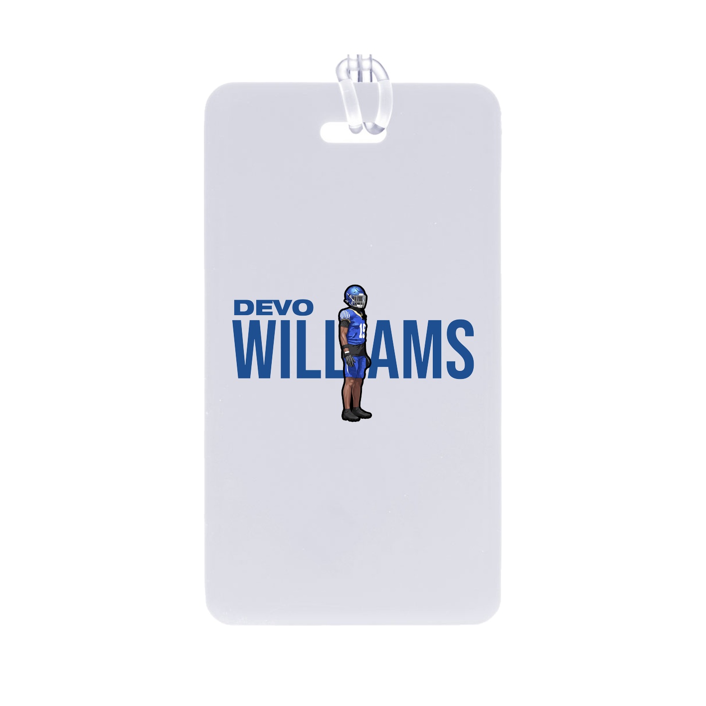 Bag Tag — Player Name in Classic