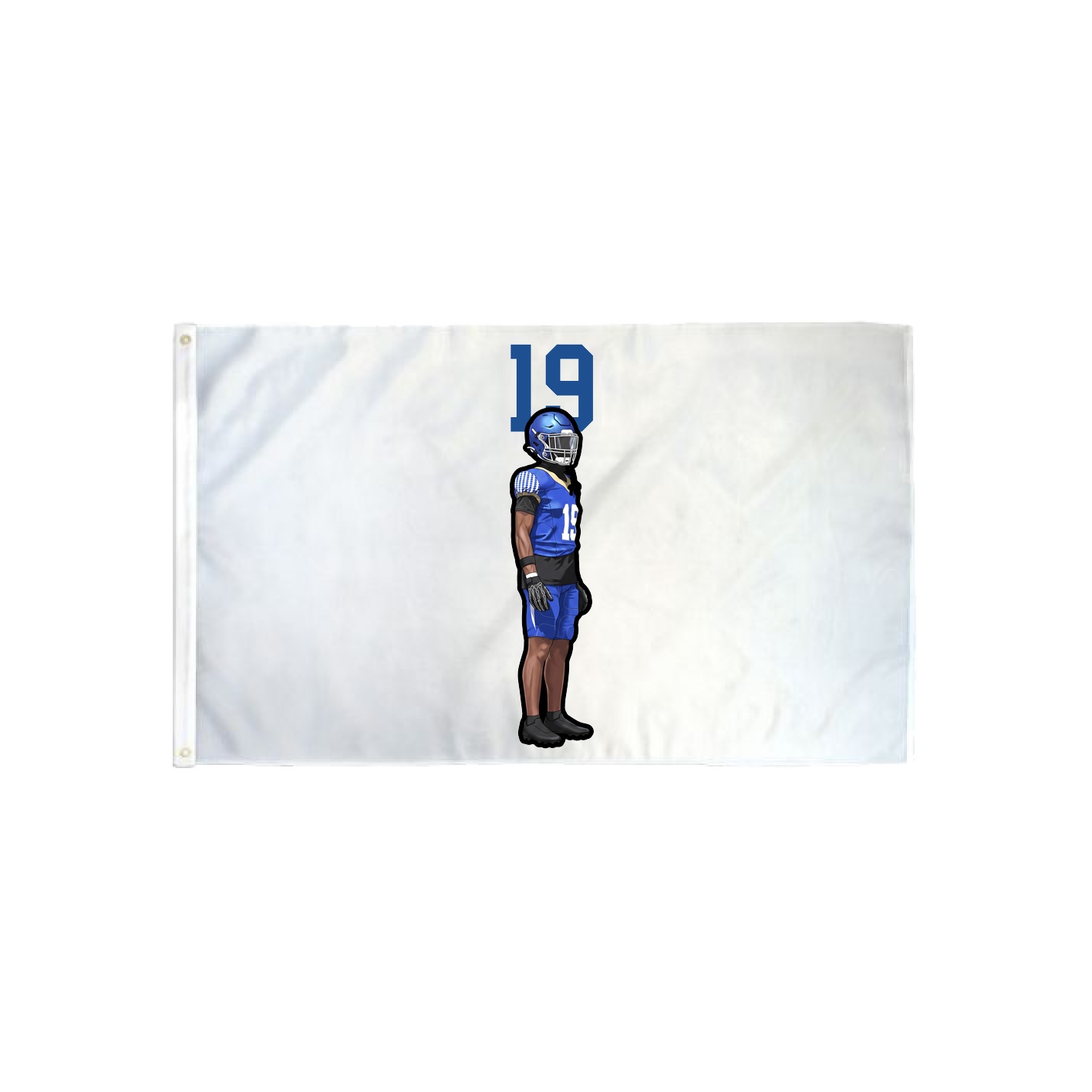 3x5 Flag — Number Top in Classic