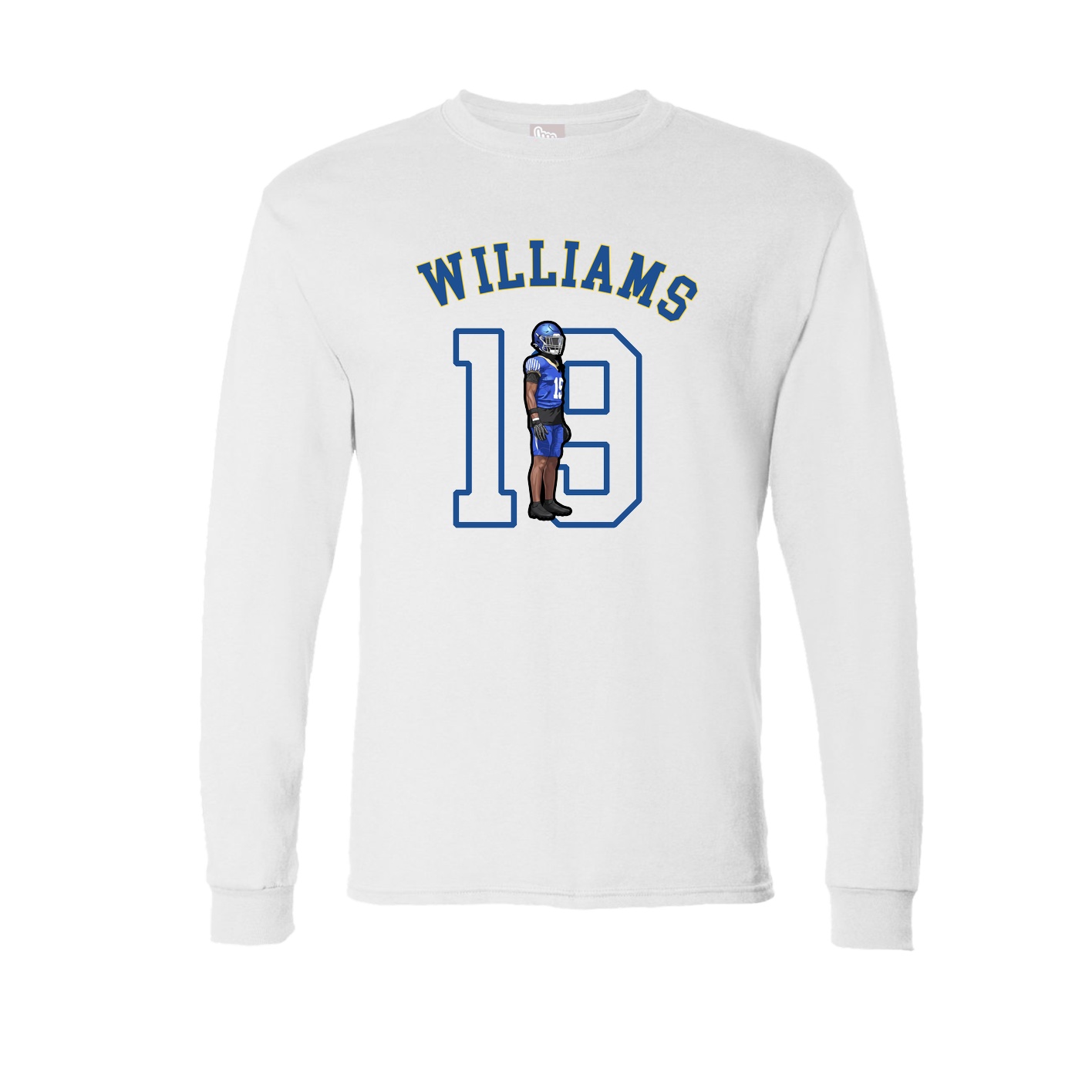 Long Sleeve Tee — Shirsey Arch in White
