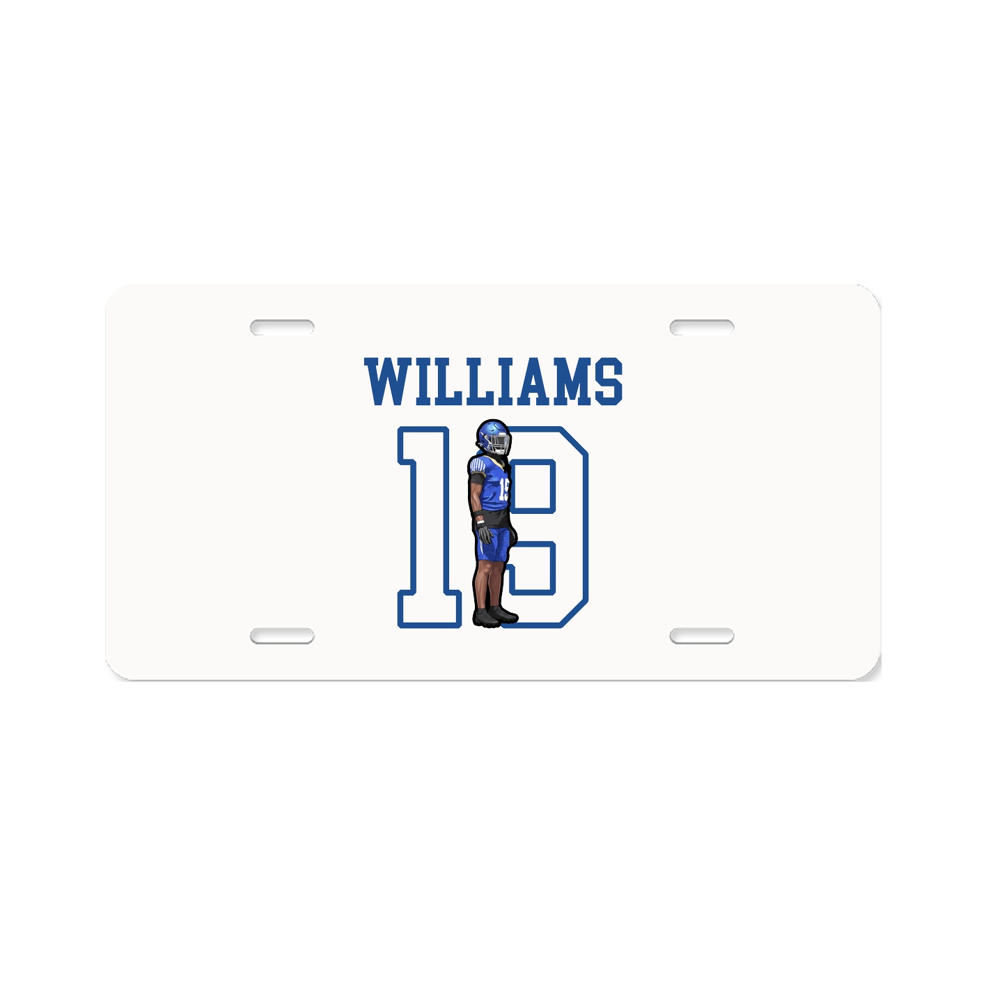 Aluminum License Plate