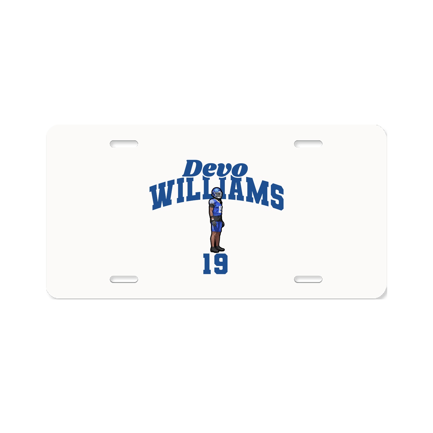 License Plate — Signature Arch in Classic