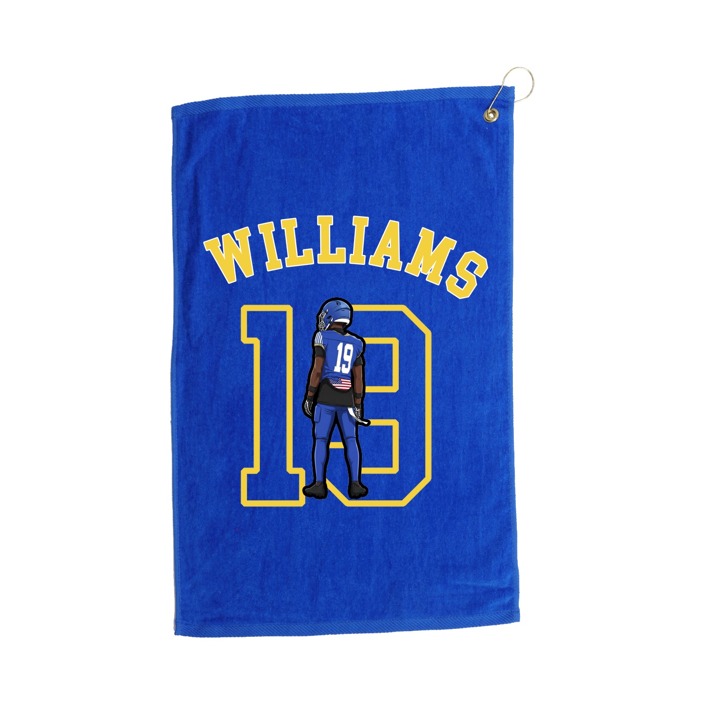 Golf Towel — Shirsey Arch in Royal