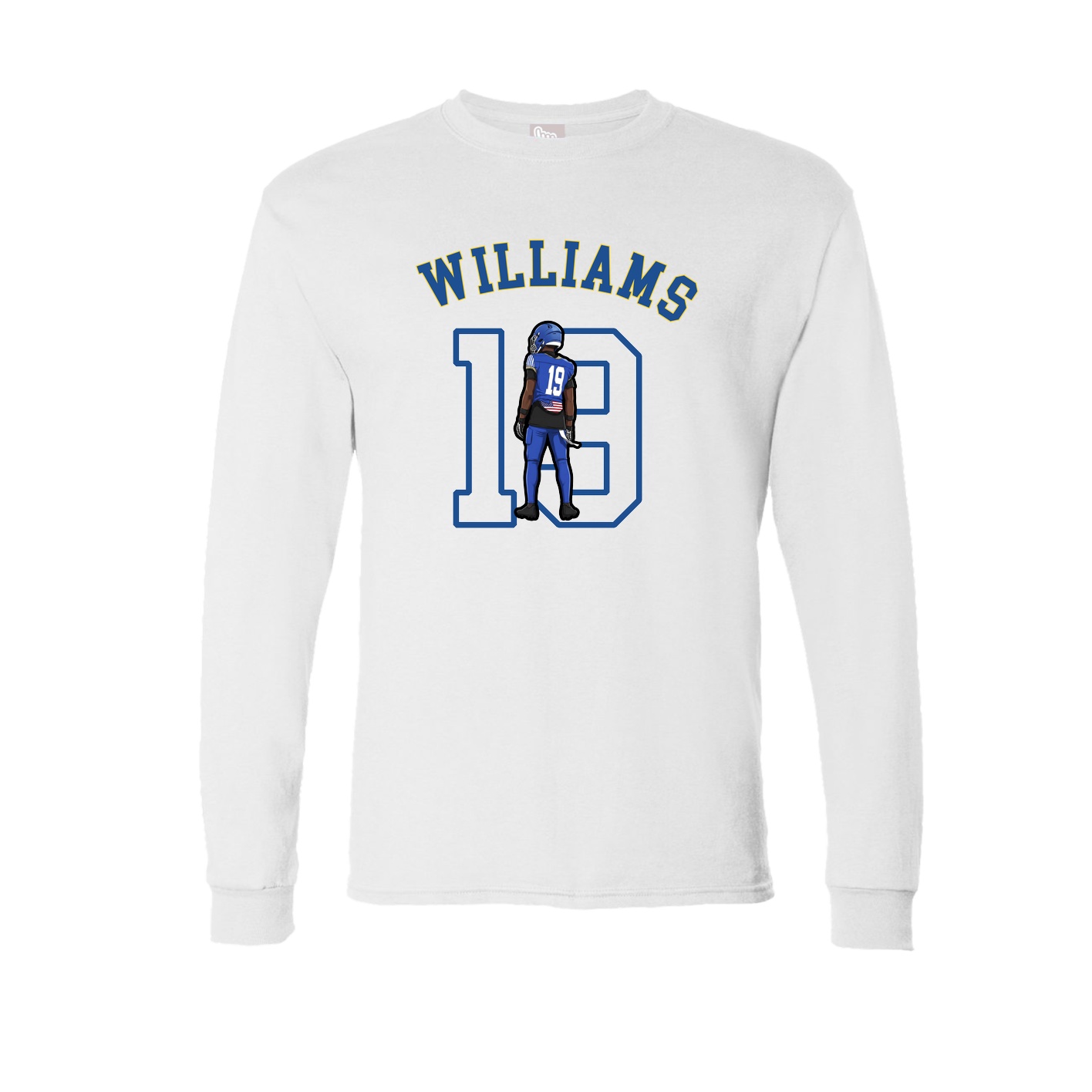 Long Sleeve Tee — Shirsey Arch in White
