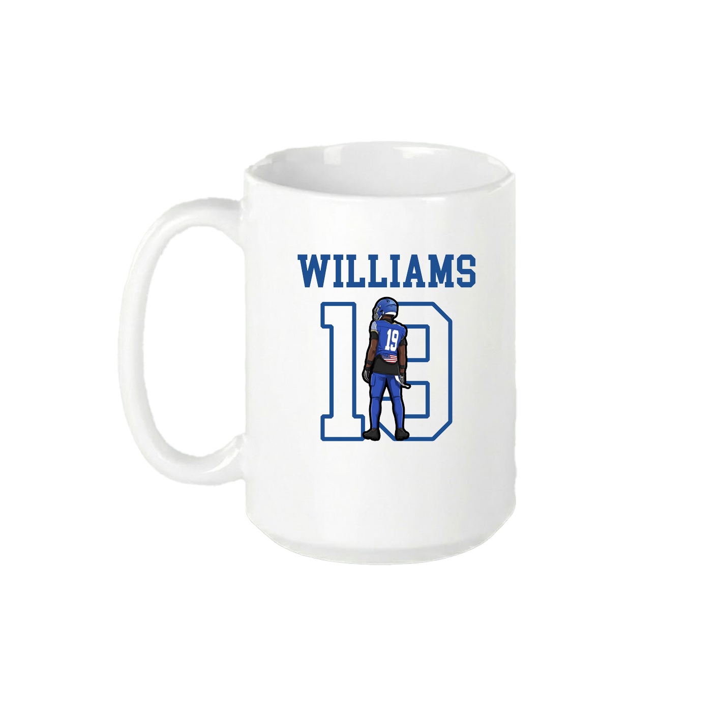 15oz Coffee Mug — Shirsey in White