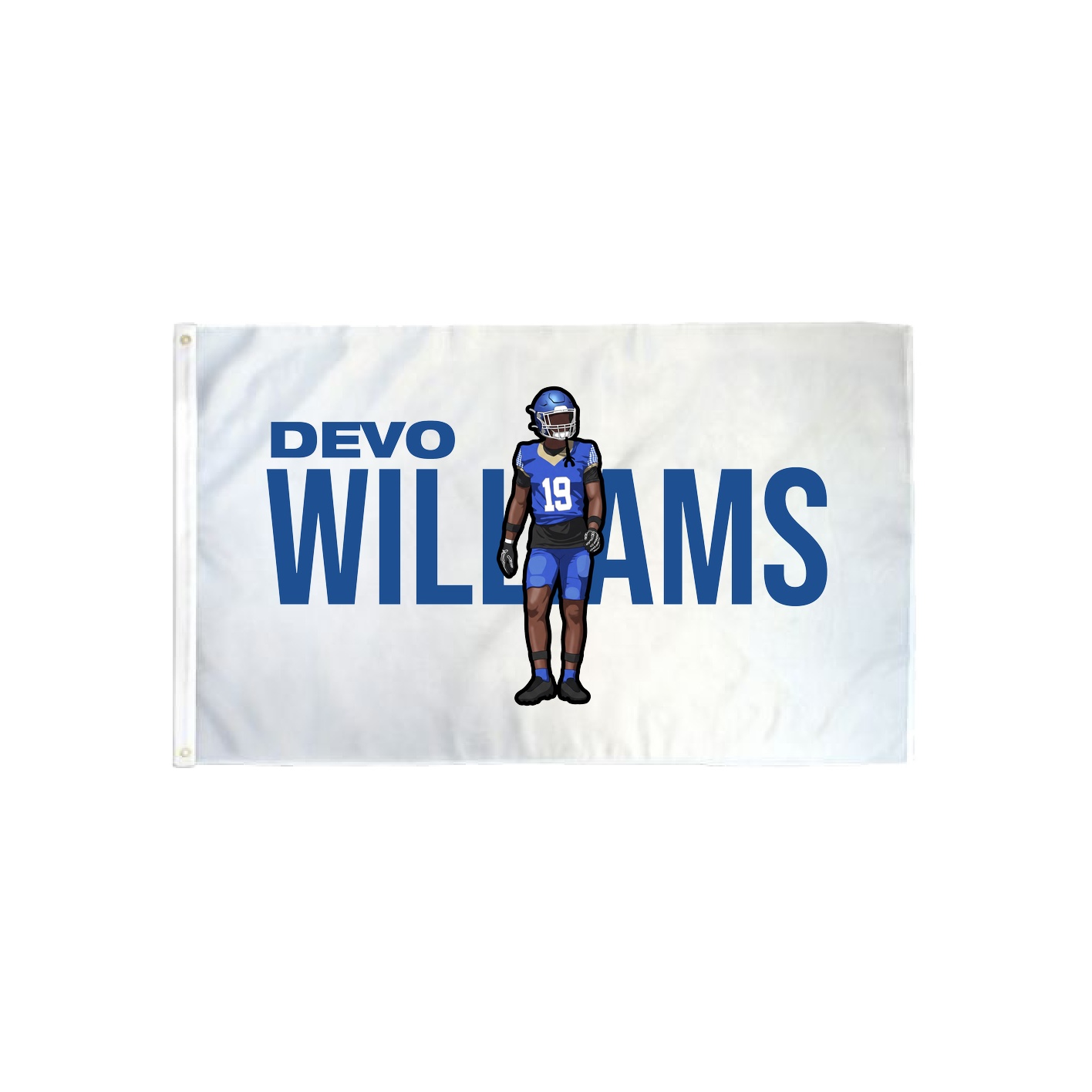 3x5 Flag — Player Name in Classic