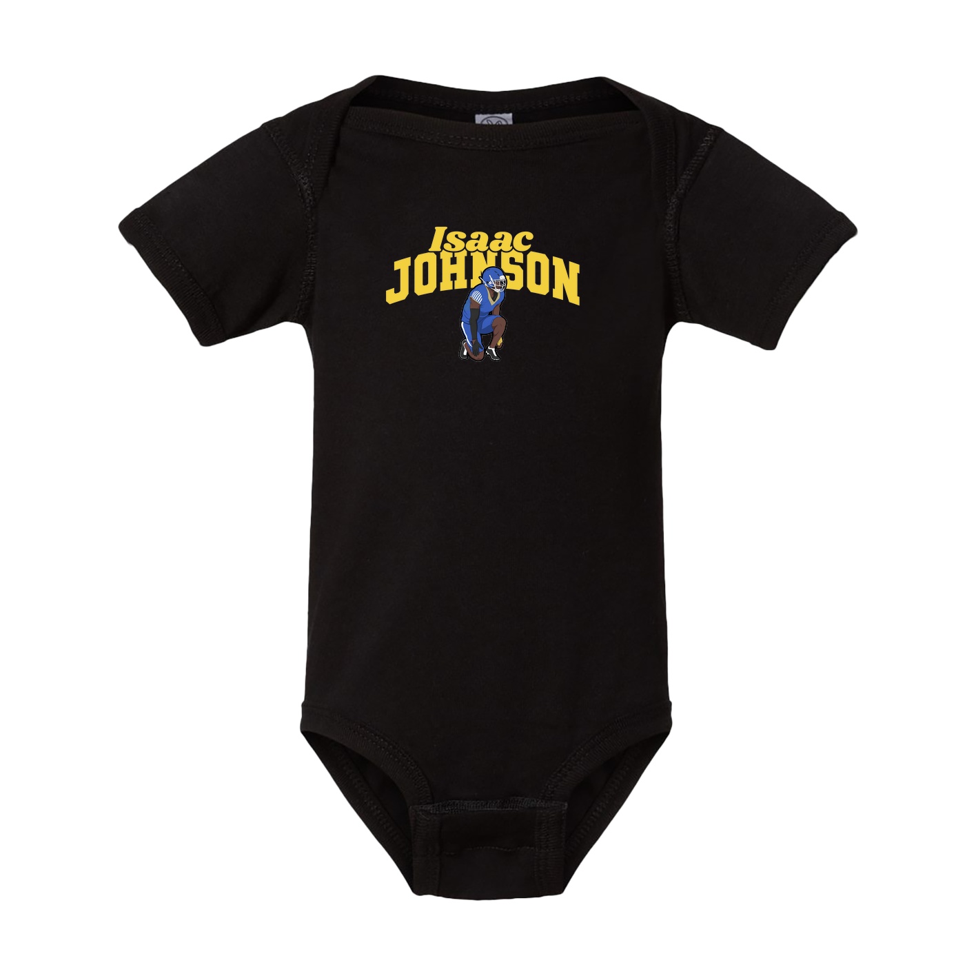 Baby Onesie — Signature Arch in Black