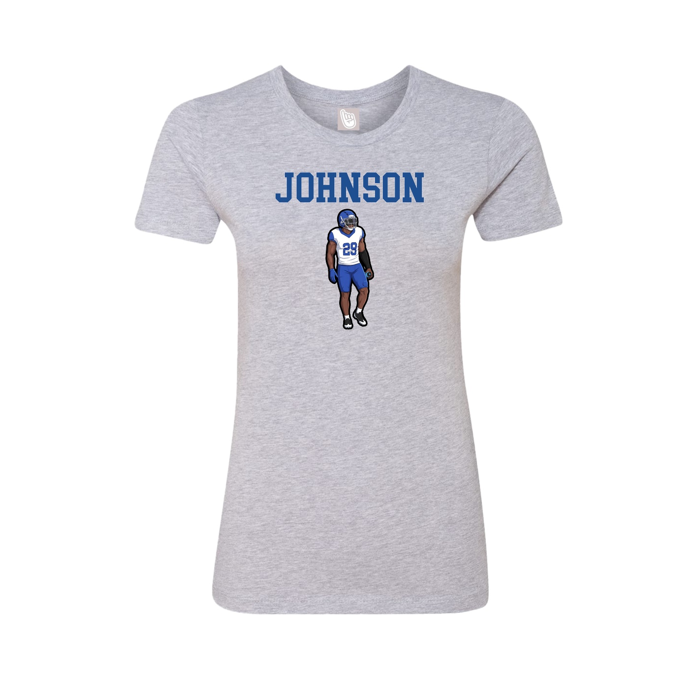 Fitted Women's Tee — Shirsey in Grey