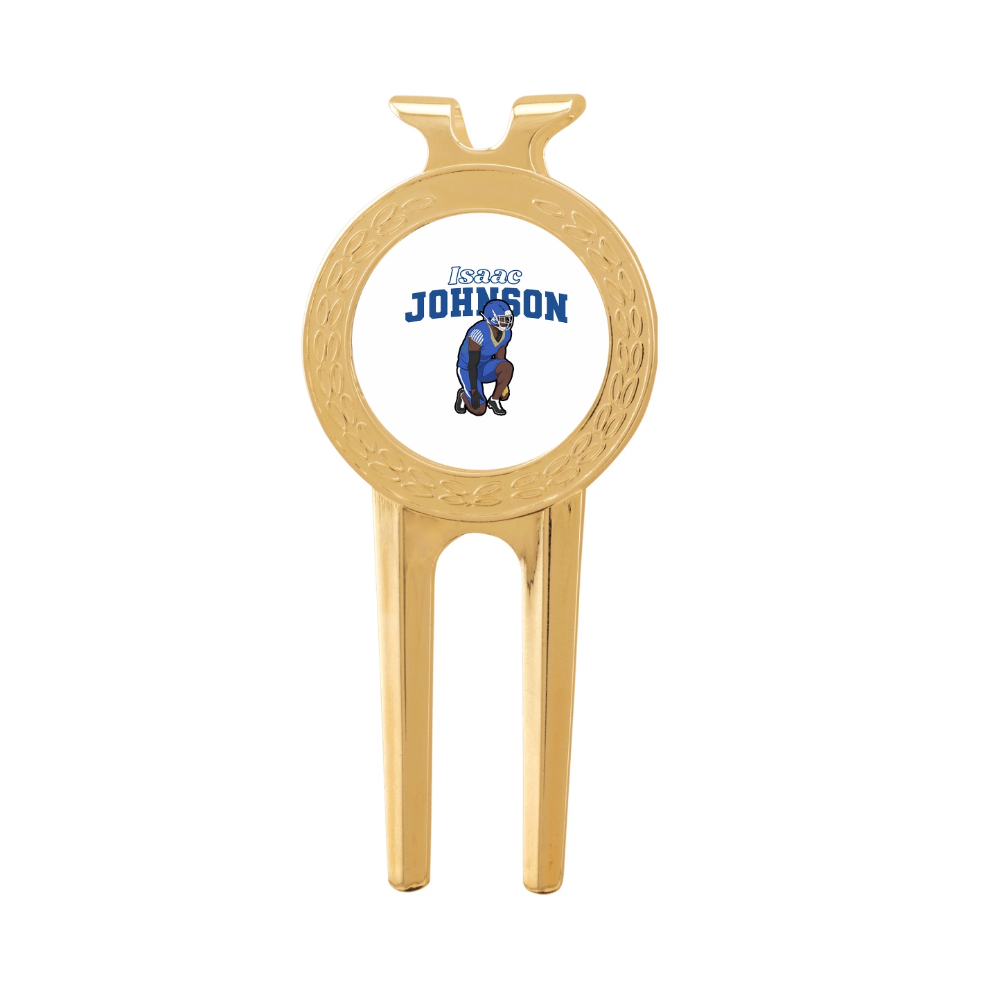 Divot Tool with Ball Marker — Name Arch in Classic