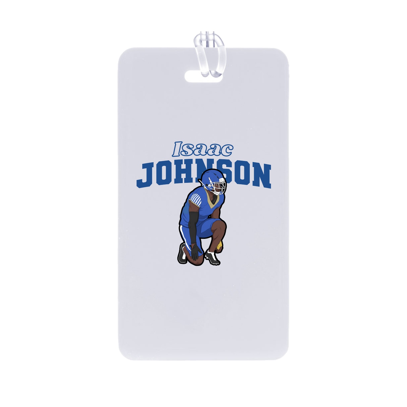 Bag Tag — Name Arch in Classic