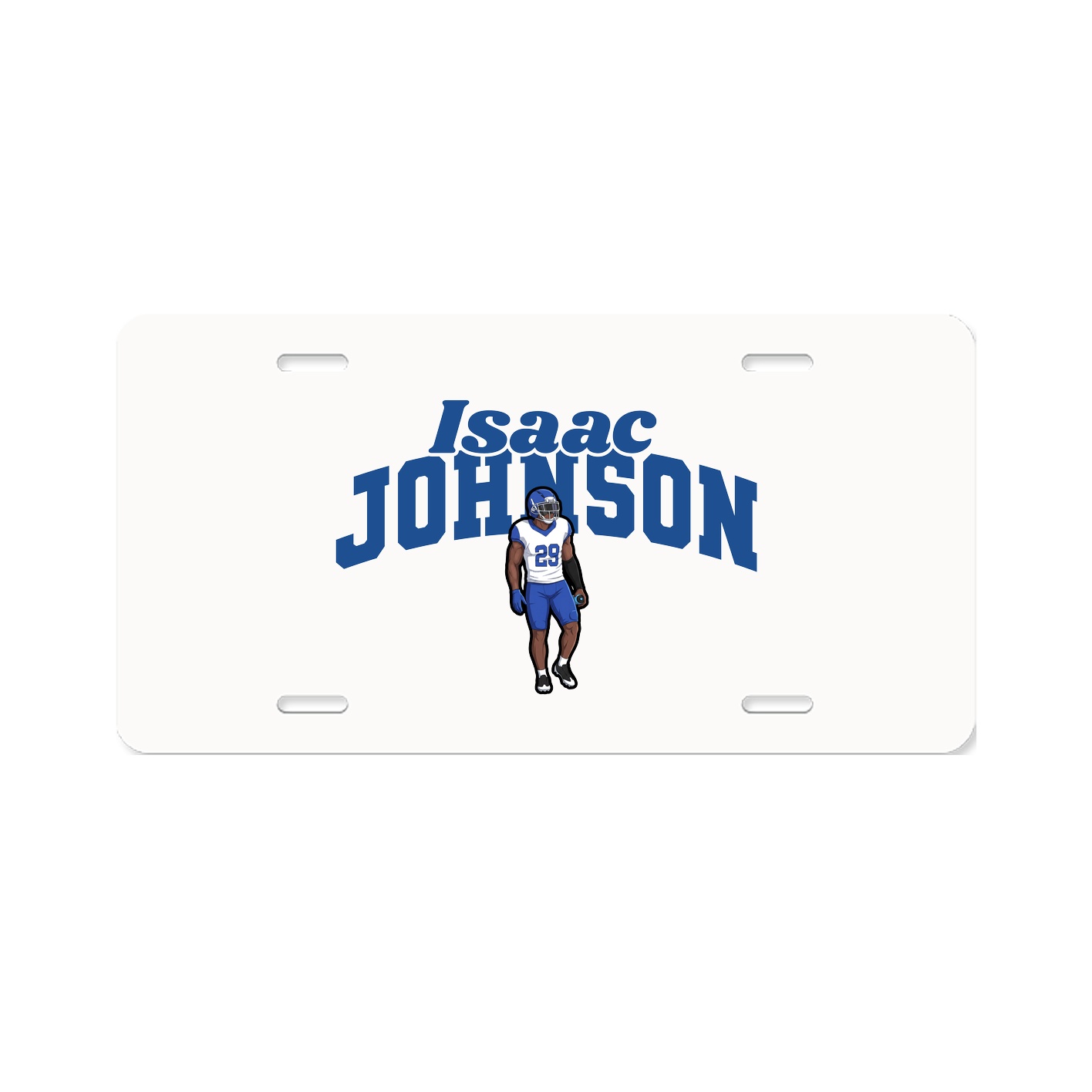 License Plate — Signature Arch in Classic