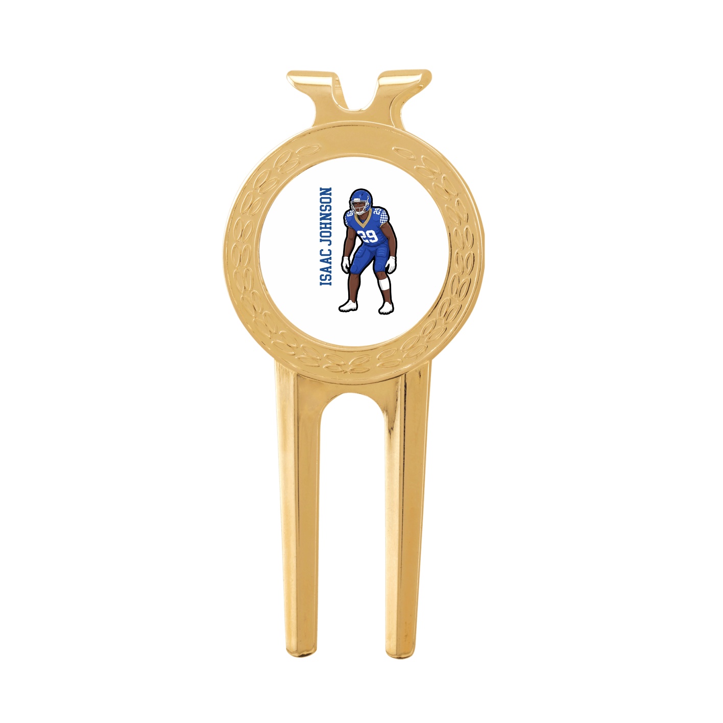 Divot Tool with Ball Marker — Name Vertical in Classic