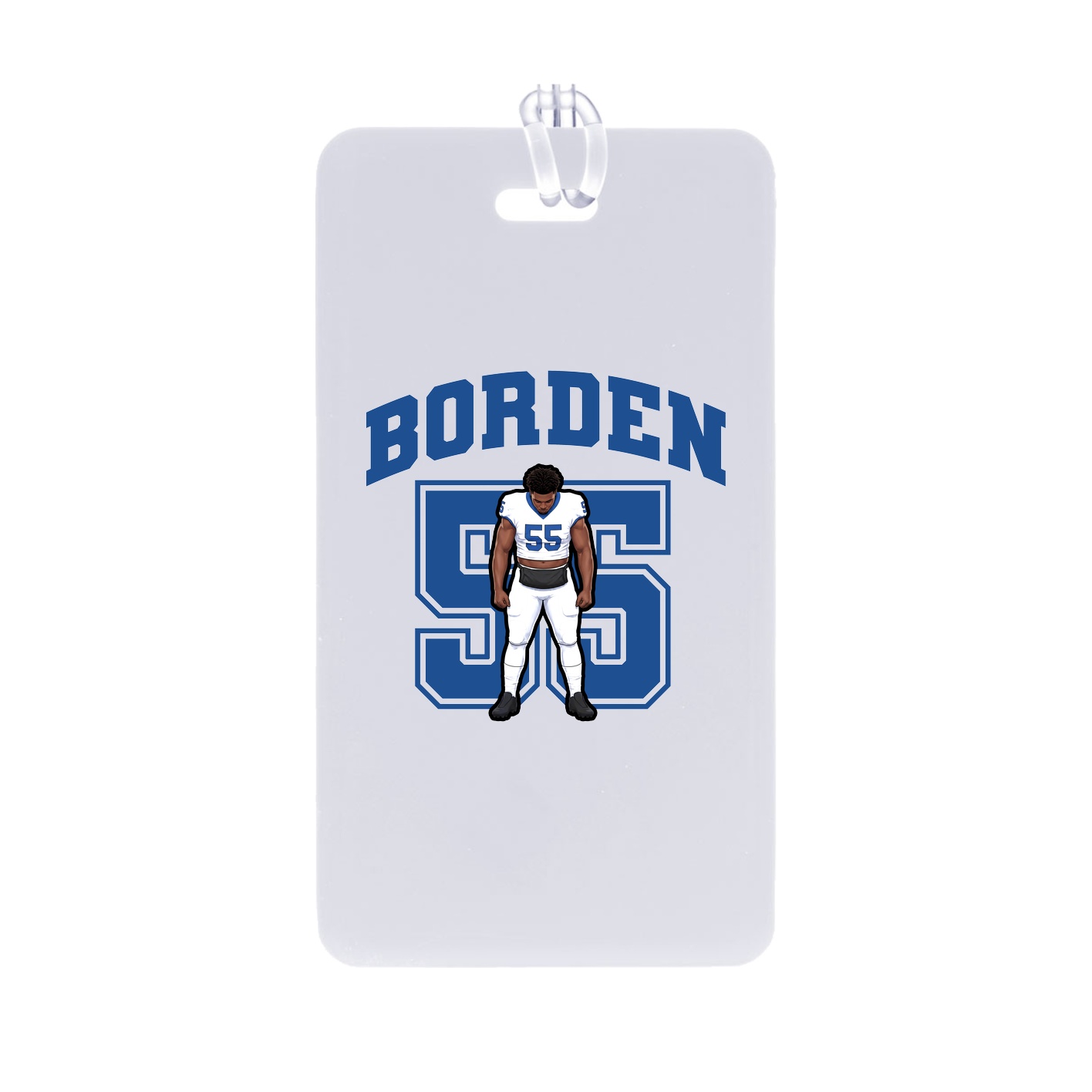 Bag Tag — Number in Classic