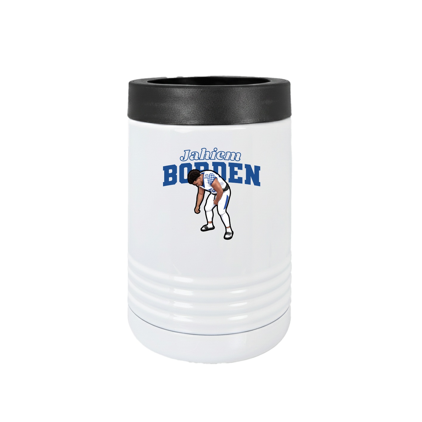 Beverage Holder — Name Arch in White