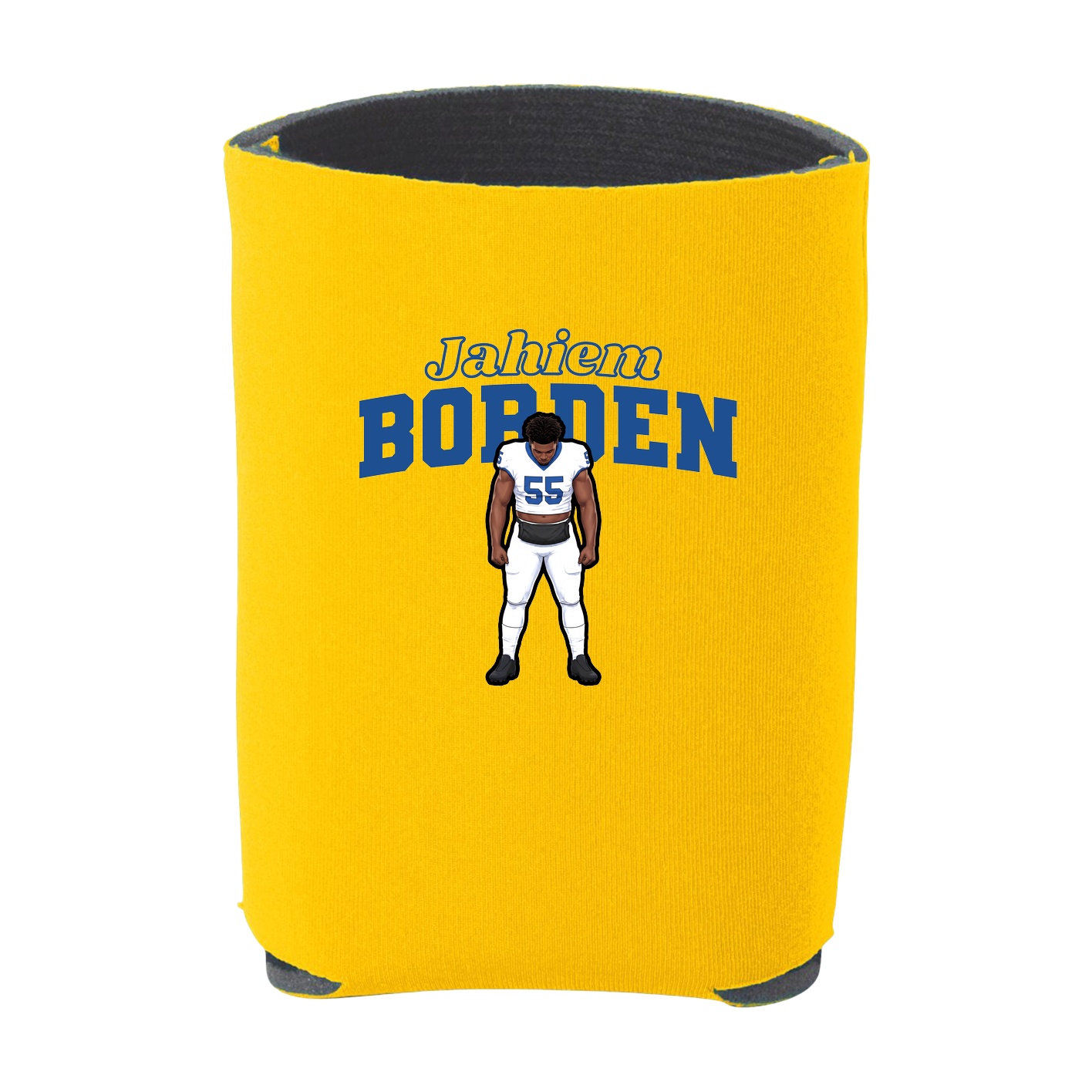 Can Holder — Name Arch in Yellow
